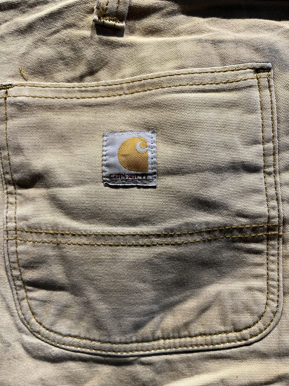 Carhartt × Vintage Vintage brown Carhartt insulated work carpenter pants Size US 36 / EU 52 - 11 Thumbnail