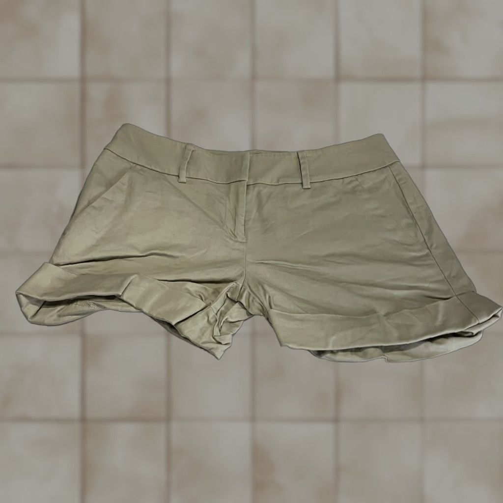 Sea New York VINTAGE None Women's Shorts Chino Flat Front Khaki Spring Summer Casual 30in Beige Size 26" / US 2 / IT 38 - 1 Thumbnail