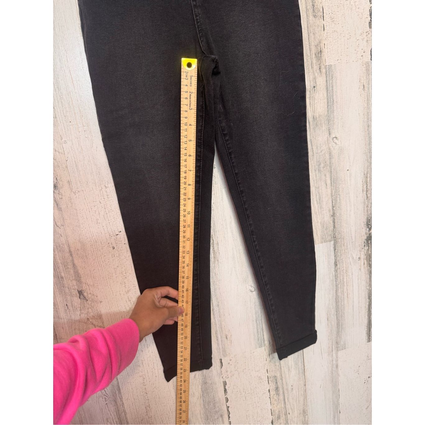 Other Shein Black High Waist Skinny Jeans – Size 26 Small Size 25" / US 0 / IT 36 - 8 Thumbnail