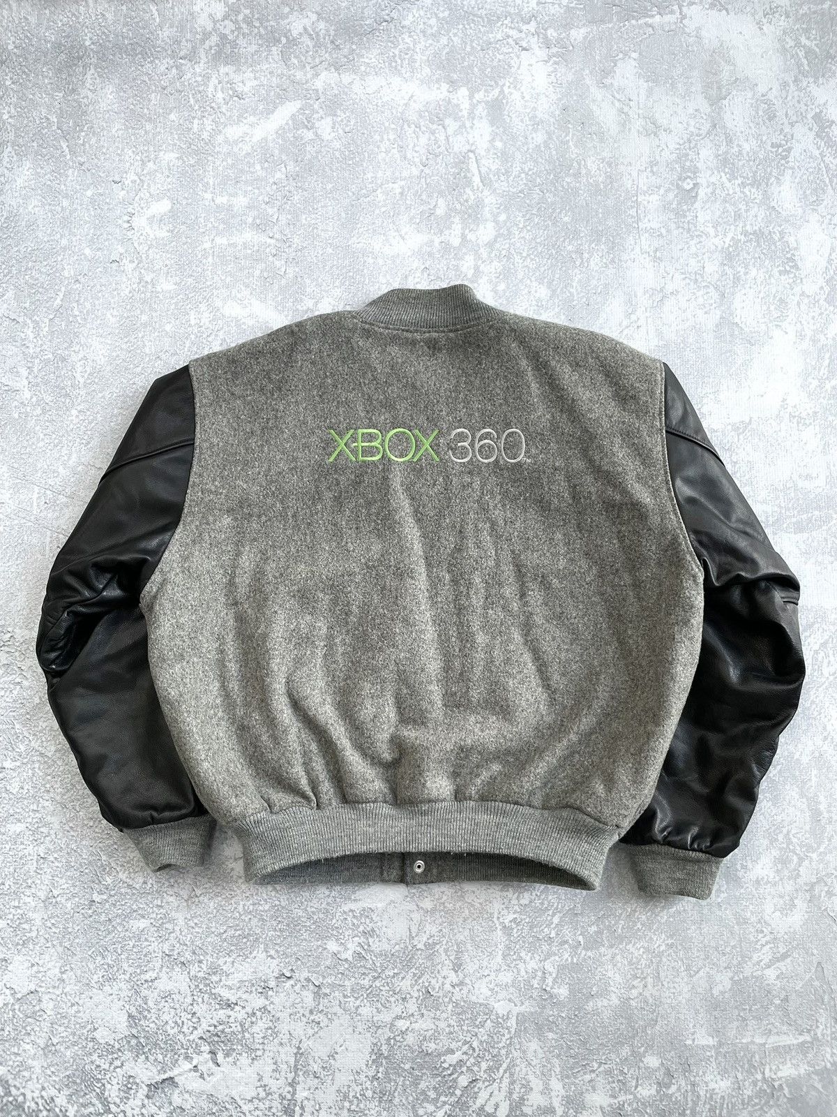 Playstation Vintage 2000s Xbox 360 Varsity Leather Jacket Size US XL / EU 56 / 4 - 2 Thumbnail