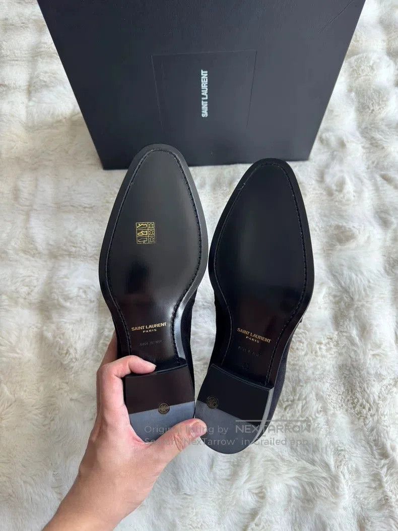 Saint Laurent Paris Saint Laurent YSL Suede Buckle Boots . Size US 10 / EU 43 - 5 Thumbnail