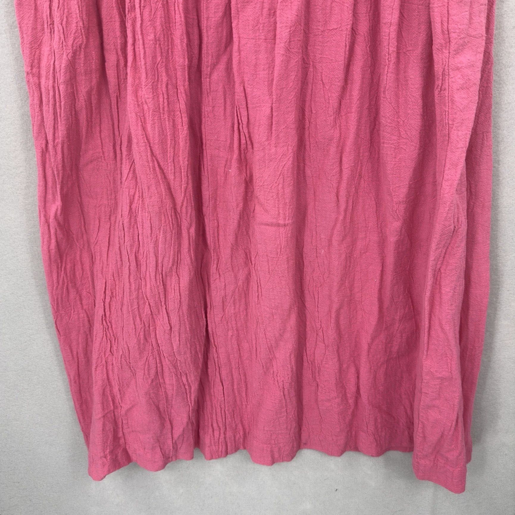 Vintage VINTAGE tumbleweeds Tumbleweeds Maxi Skirt Womens L Pink 1990s Casual Cotton Arts & Crafts Womens Size 36" / US 14 / IT 50 - 7 Thumbnail