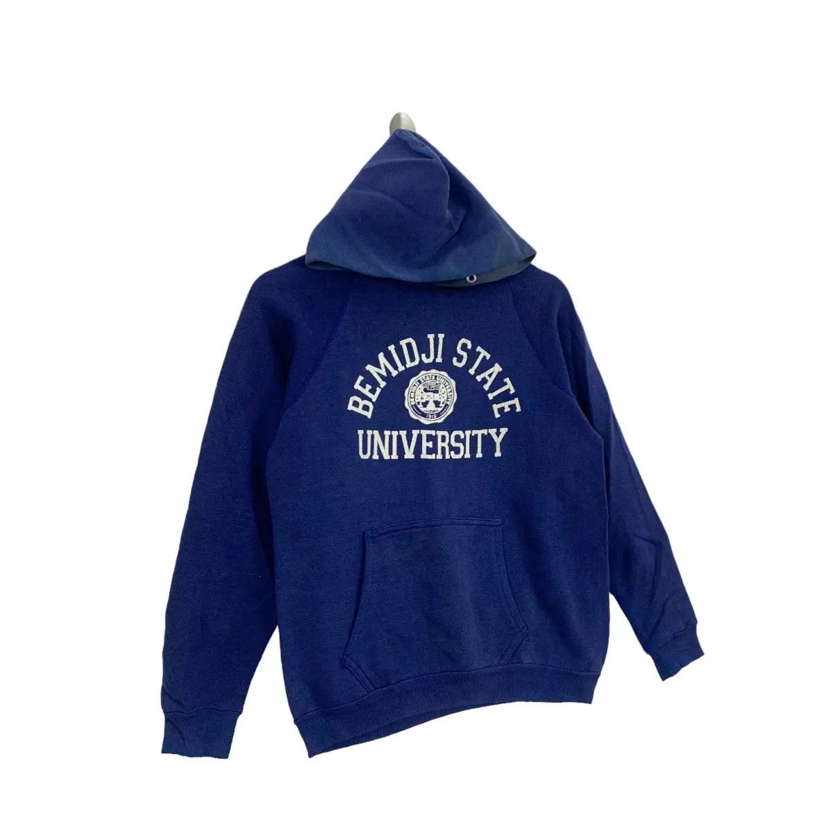 Vintage Vintage BEMIDJI STATE UNIVERSITY Collegiate Hoodie Pullover Size S / US 4 / IT 40 - 3 Thumbnail