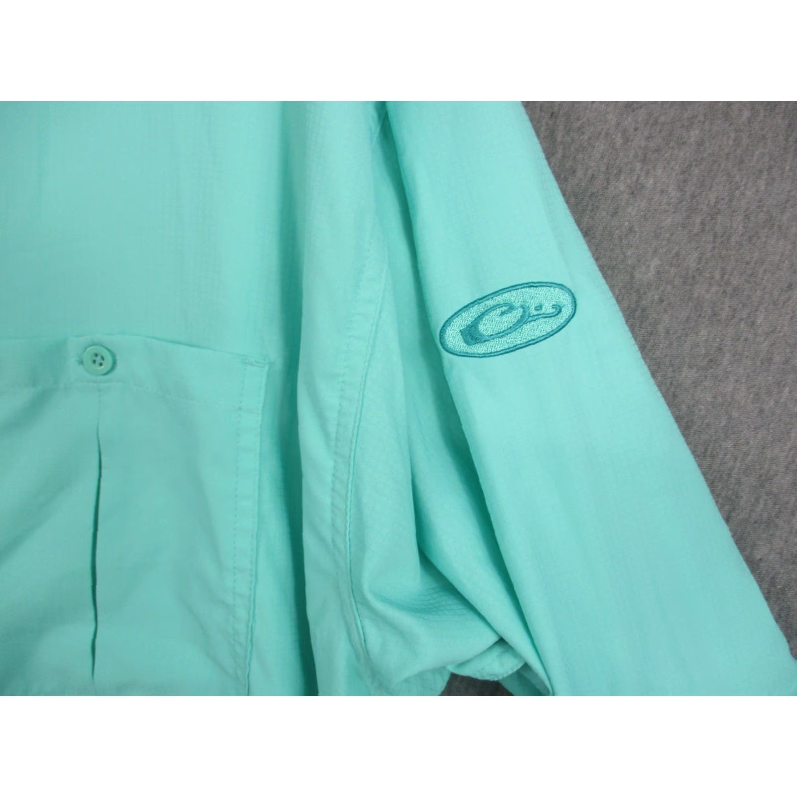 Vintage Drake Shirt 2XL Mens SolShield Fishing Outdoor Long Sleeve Pockets Performance Size US XXL / EU 58 / 5 - 2 Thumbnail