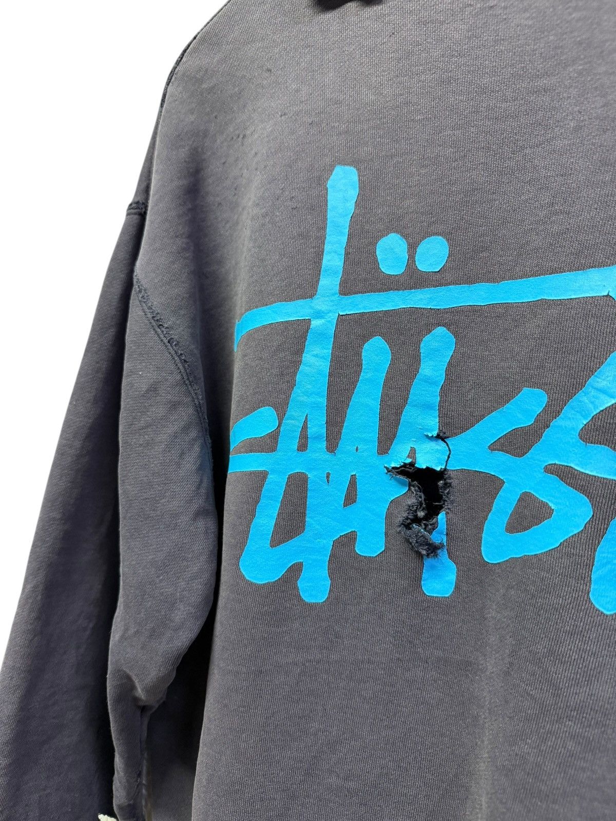 Stussy Thrashed Distressed stussy Size US L / EU 52-54 / 3 - 14 Thumbnail