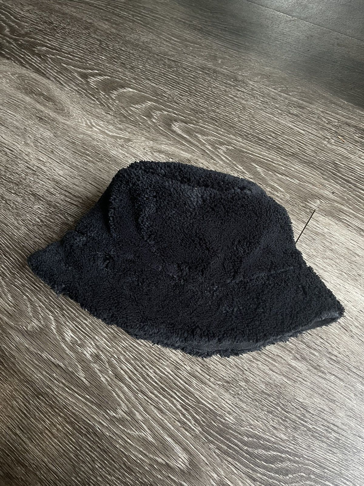 Prada Prada Black Bucket Hat Terrycloth Size ONE SIZE - 3 Thumbnail