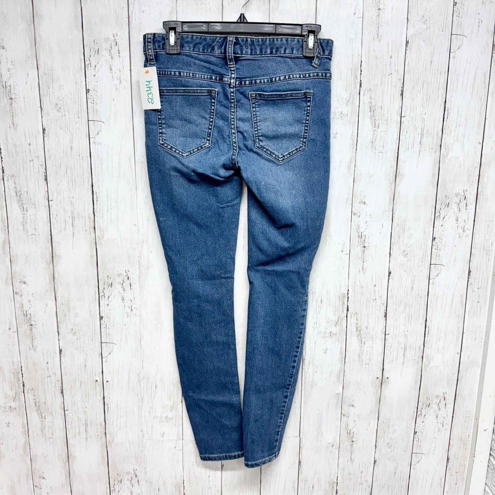 Free People Free People Pants Size 26 High Rise Denim Skinny Jeans Size 29" - 6 Thumbnail