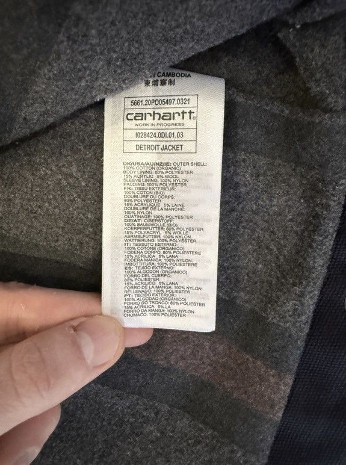 Carhartt Wip Carhartt WIP Detroit Jacket Size US L / EU 52-54 / 3 - 3 Thumbnail
