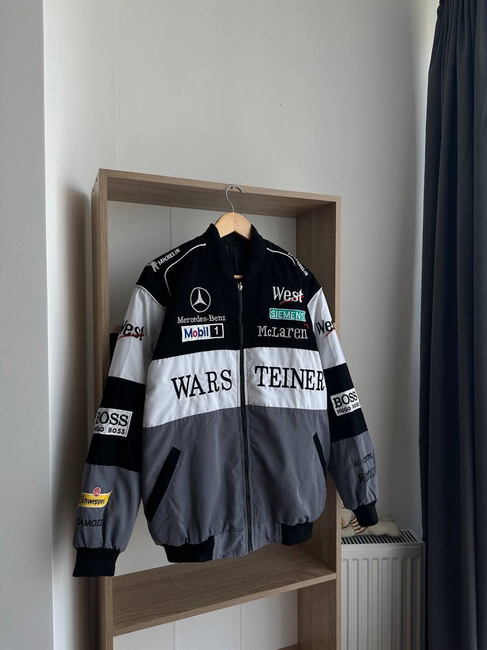 Mercedes-Benz × Vintage Vintage Mercedes-Benz McLaren West Racing Jacket Size US L / EU 52-54 / 3 - 3 Thumbnail