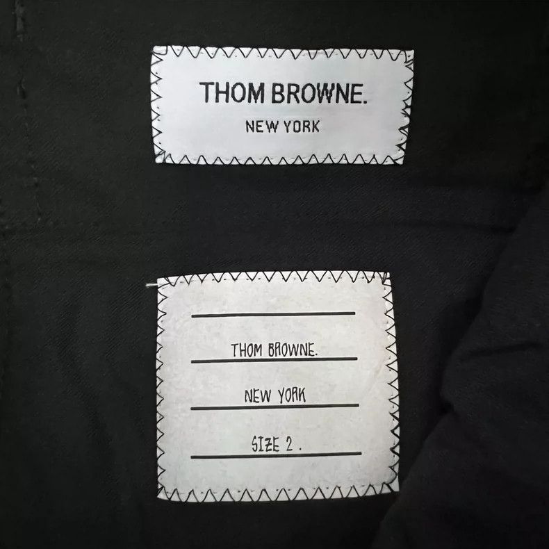 Thom Browne Thom Browne size2 Four stripe design casual pants Size US 26 / EU 42 - 6 Thumbnail