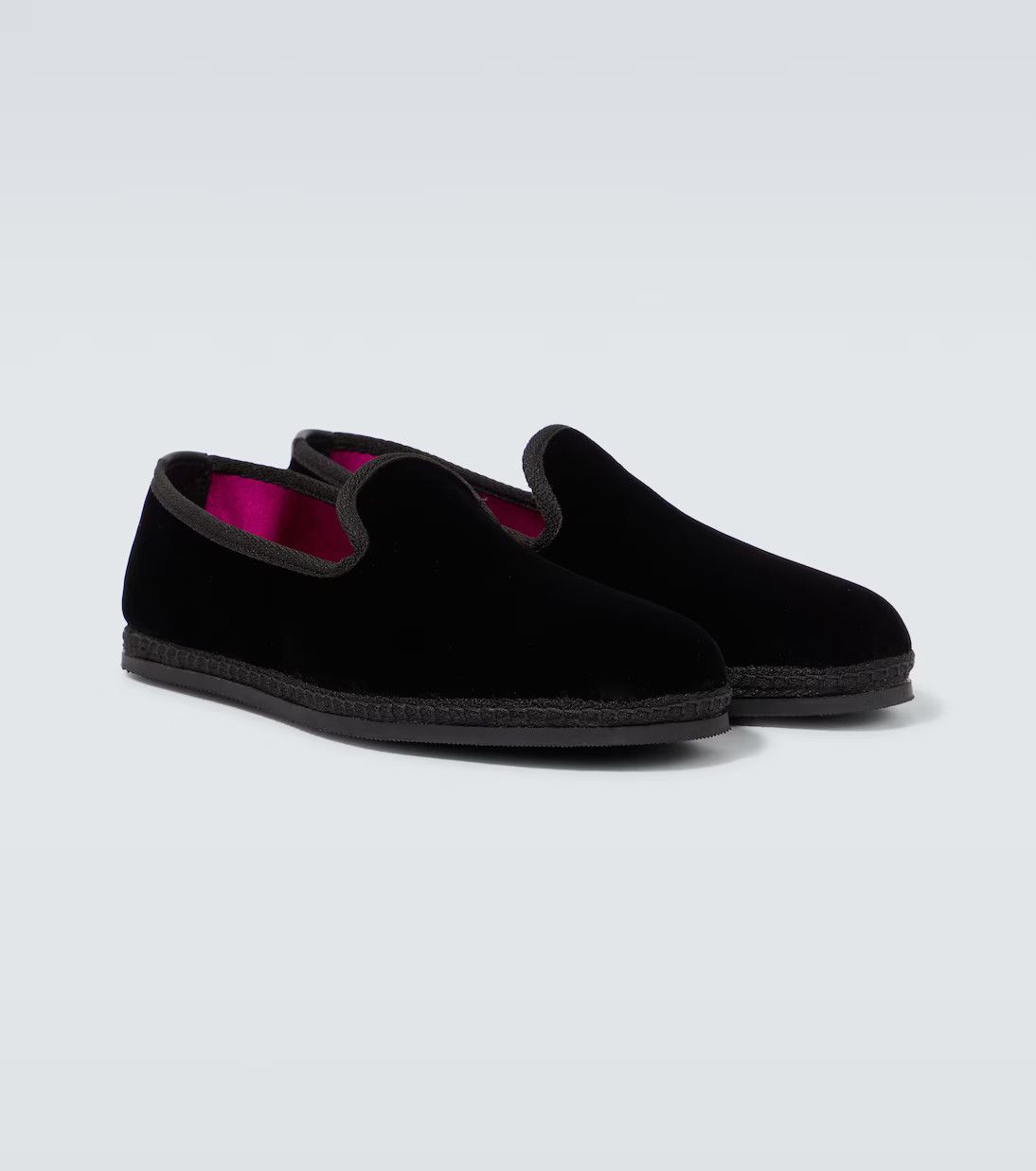 Tom Ford o1w1db10724 Neal Velvet Loafers in Black Size US 12 / EU 45 - 5 Thumbnail
