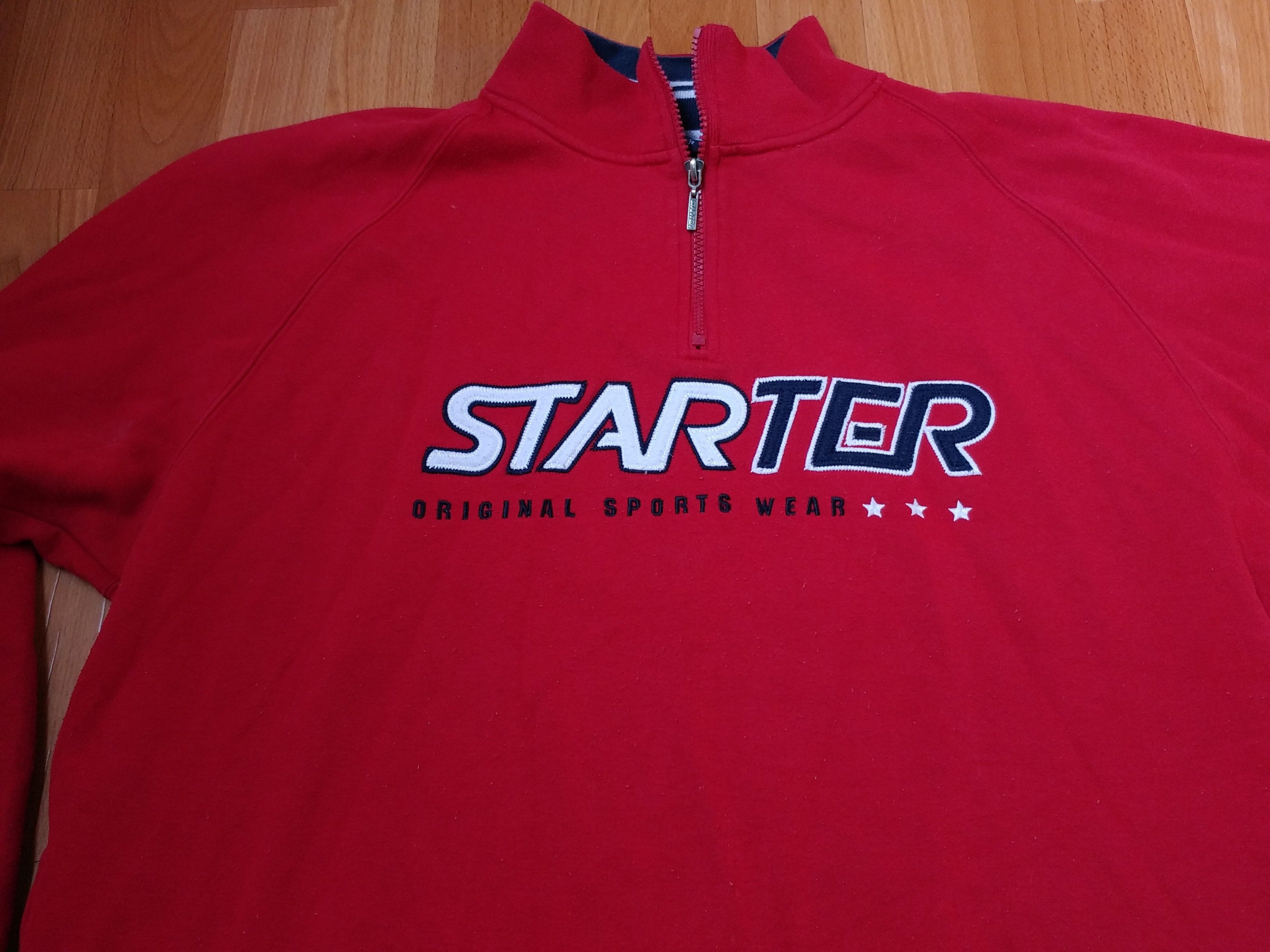Starter STARTER sweatshirt, fleece jacket vintage 90s hip-hop XXL Size US XXL / EU 58 / 5 - 5 Thumbnail
