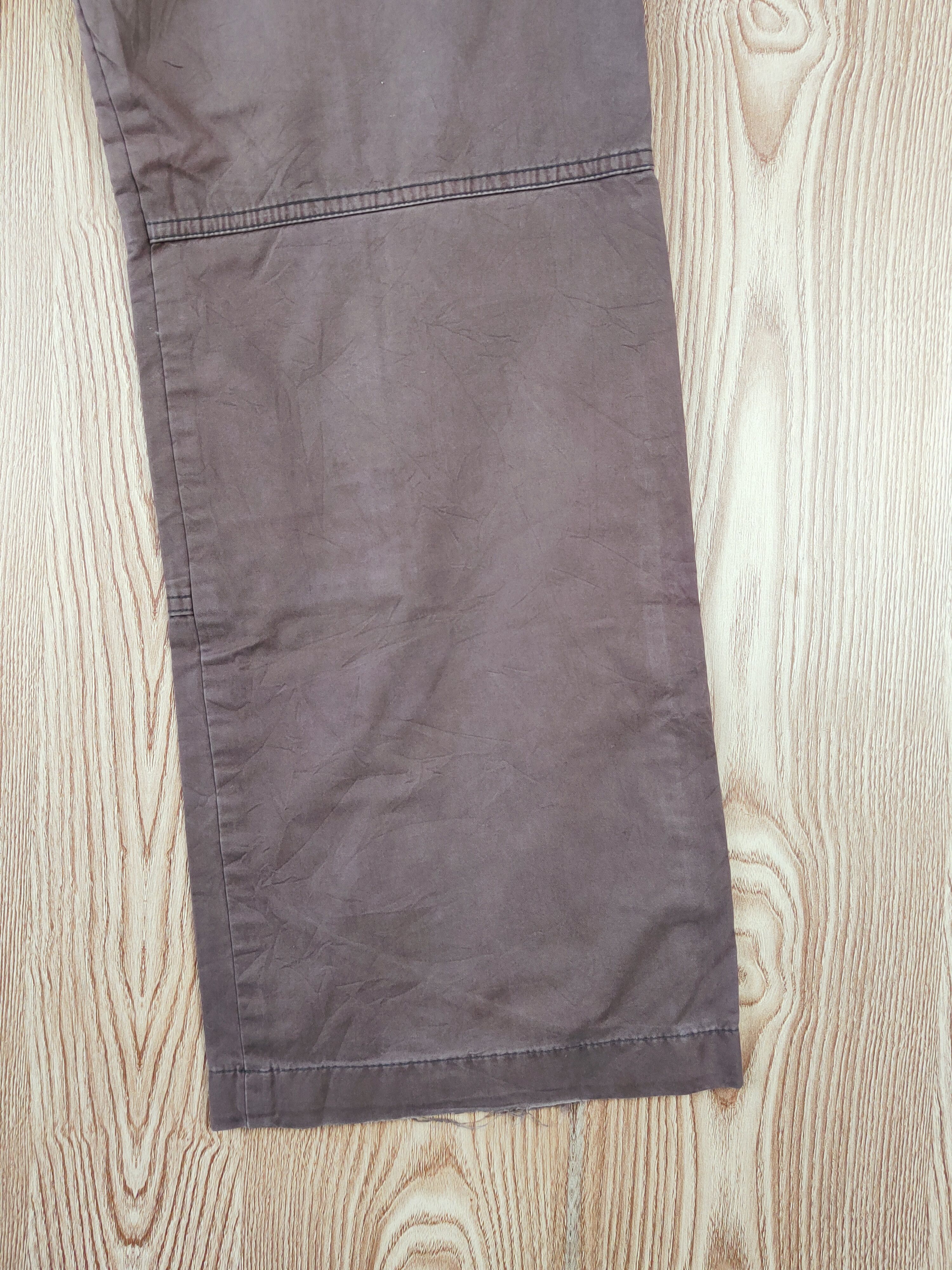 Japanese Brand Koolhaas Dark Brown Faded Multipocket Casual Pants #W460 Size US 31 - 12 Thumbnail