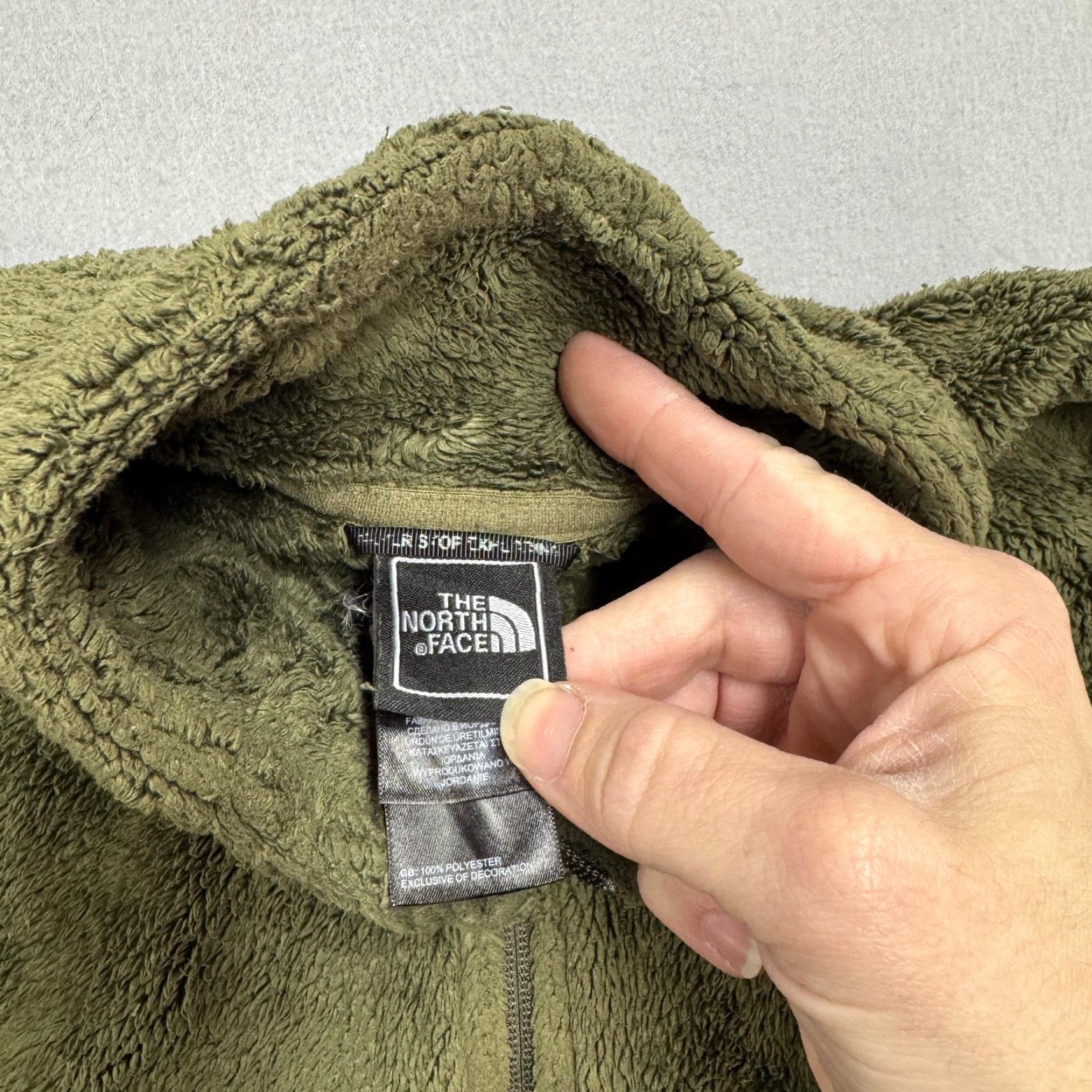 The North Face The North Face Jacket Womens Small Green High Pile Fleece Full Zip Soft Size S / US 4 / IT 40 - 5 Thumbnail