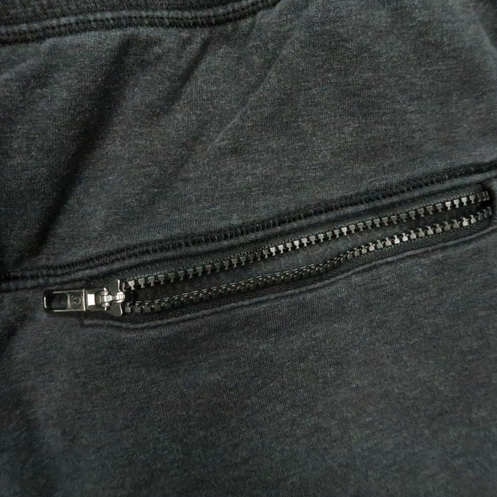 Lululemon Lululemon Pants Mens M Gray Cross Cut Sweat Pants Zip Pocket Jogger Size US 31 - 5 Thumbnail