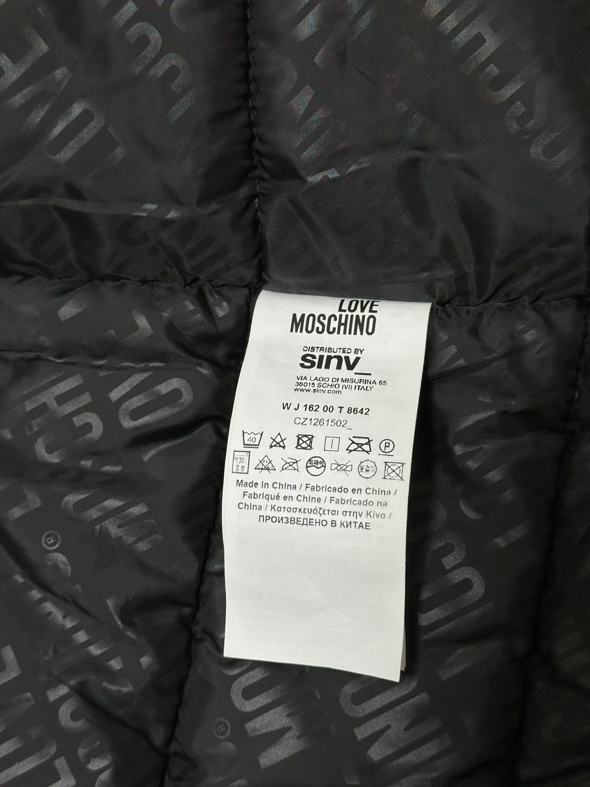 Love Moschino Love Moschino Women’s Black Coat Jacket Size M Size M / US 6-8 / IT 42-44 - 7 Thumbnail