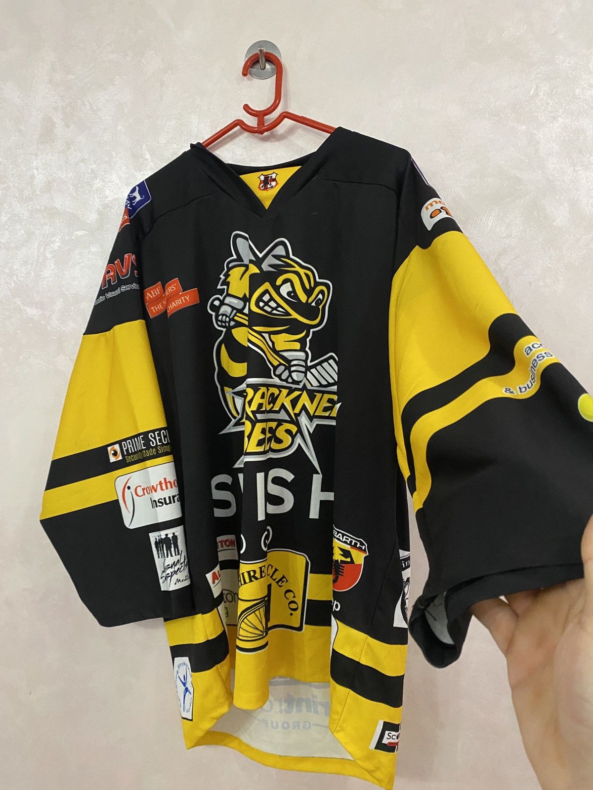 Other Bracknell Bees Jersey!RARE!team jersey53 Size US L / EU 52-54 / 3 - 3 Thumbnail