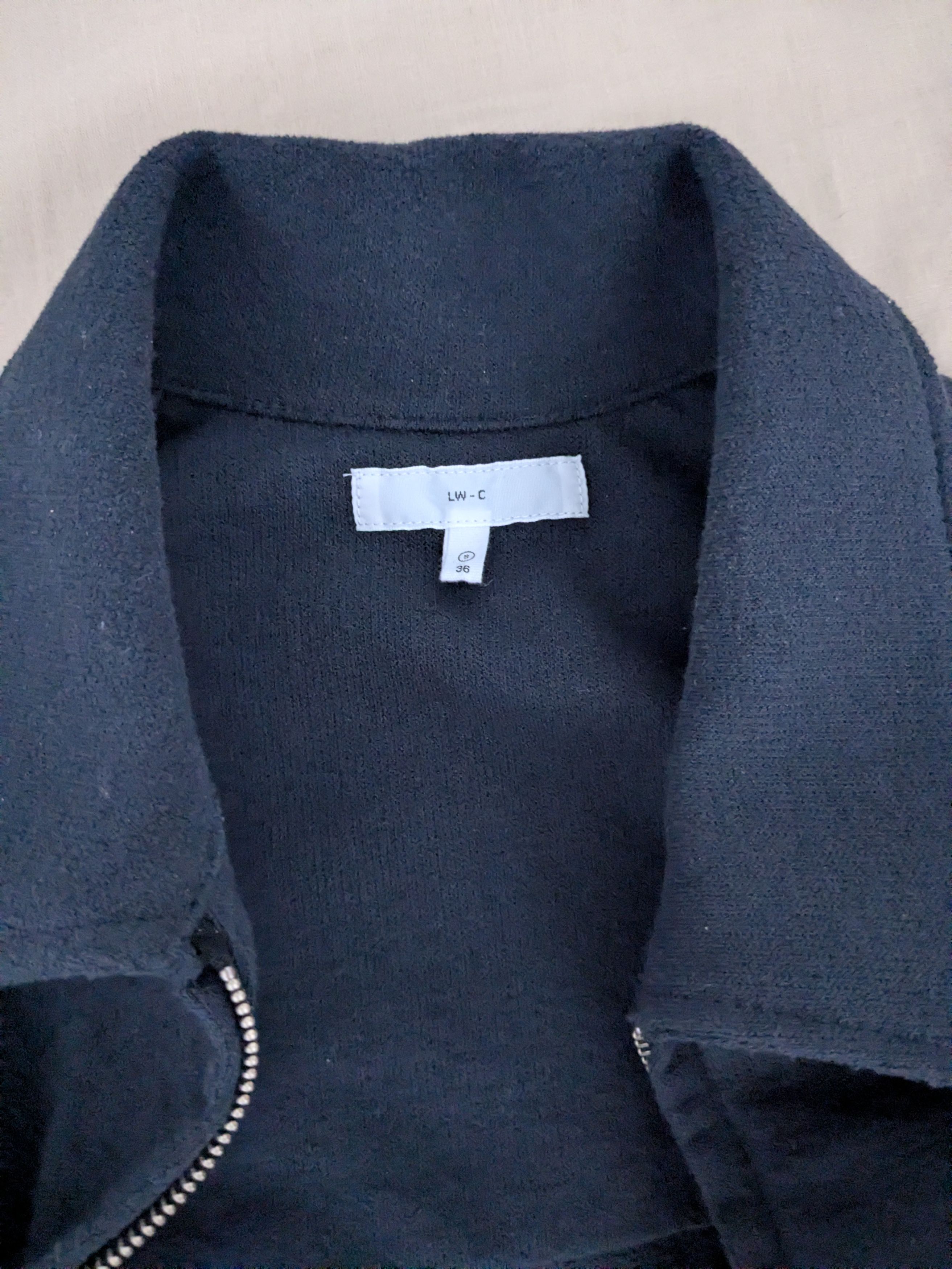 Lady White Co. Lady White Co Textured Coach Jacket - Shadow (Black) Size US S / EU 44-46 / 1 - 4 Thumbnail