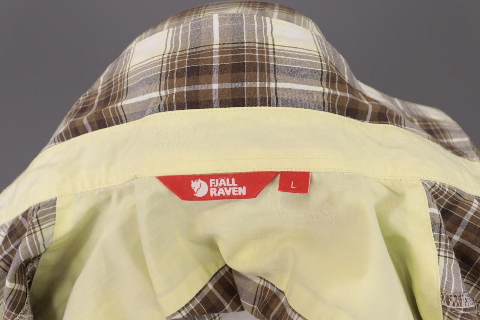 Fjallraven Fjall Raven Brown Check Hiking Button Blouse Shirt Size L Size L / US 10 / IT 46 - 10 Thumbnail
