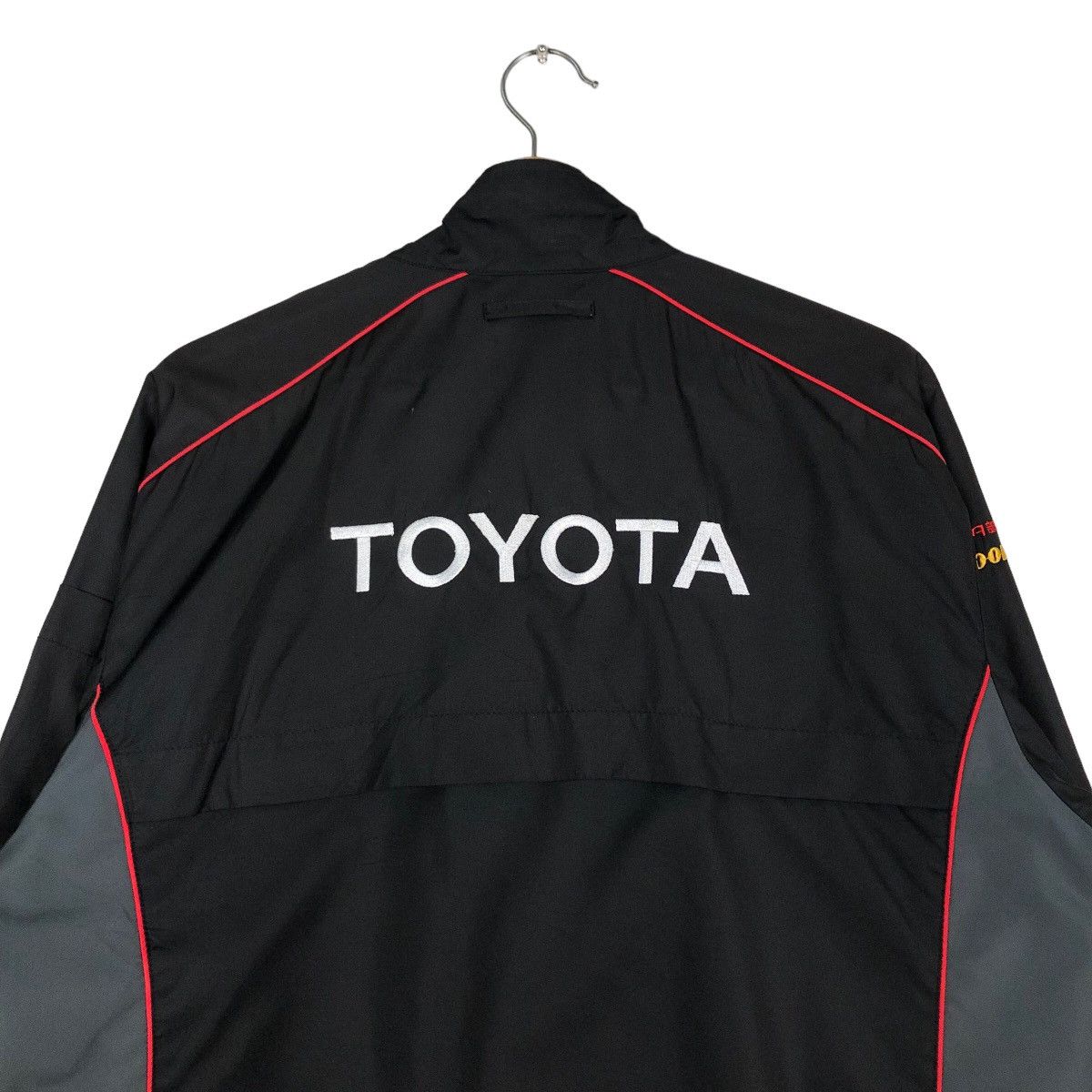 Japanese Brand 🔥Vintage Bomber Jacket Racing Toyota Genuine Parts Size US M / EU 48-50 / 2 - 9 Thumbnail