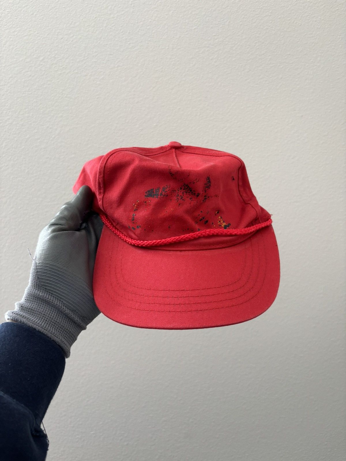 Vintage Vintage Red Hat Size ONE SIZE - 1 Thumbnail