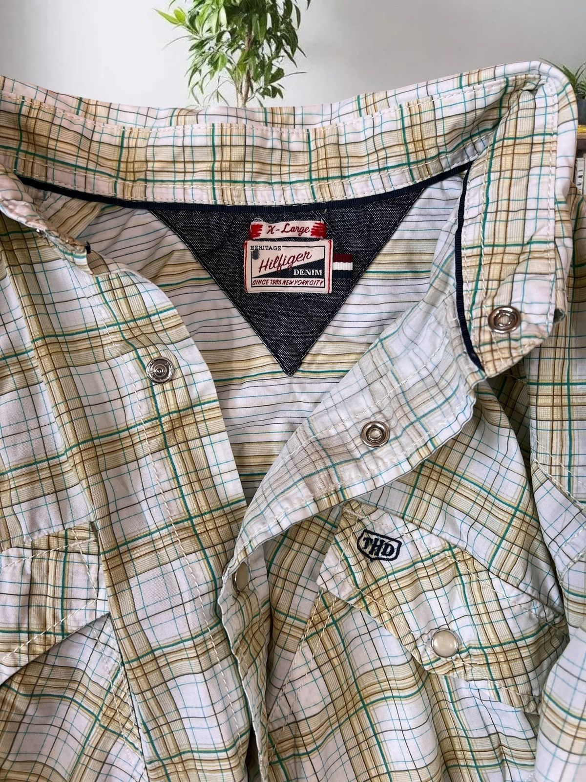 Tommy Hilfiger Hilfiger Denim checked shirt size L Size US L / EU 52-54 / 3 - 6 Thumbnail