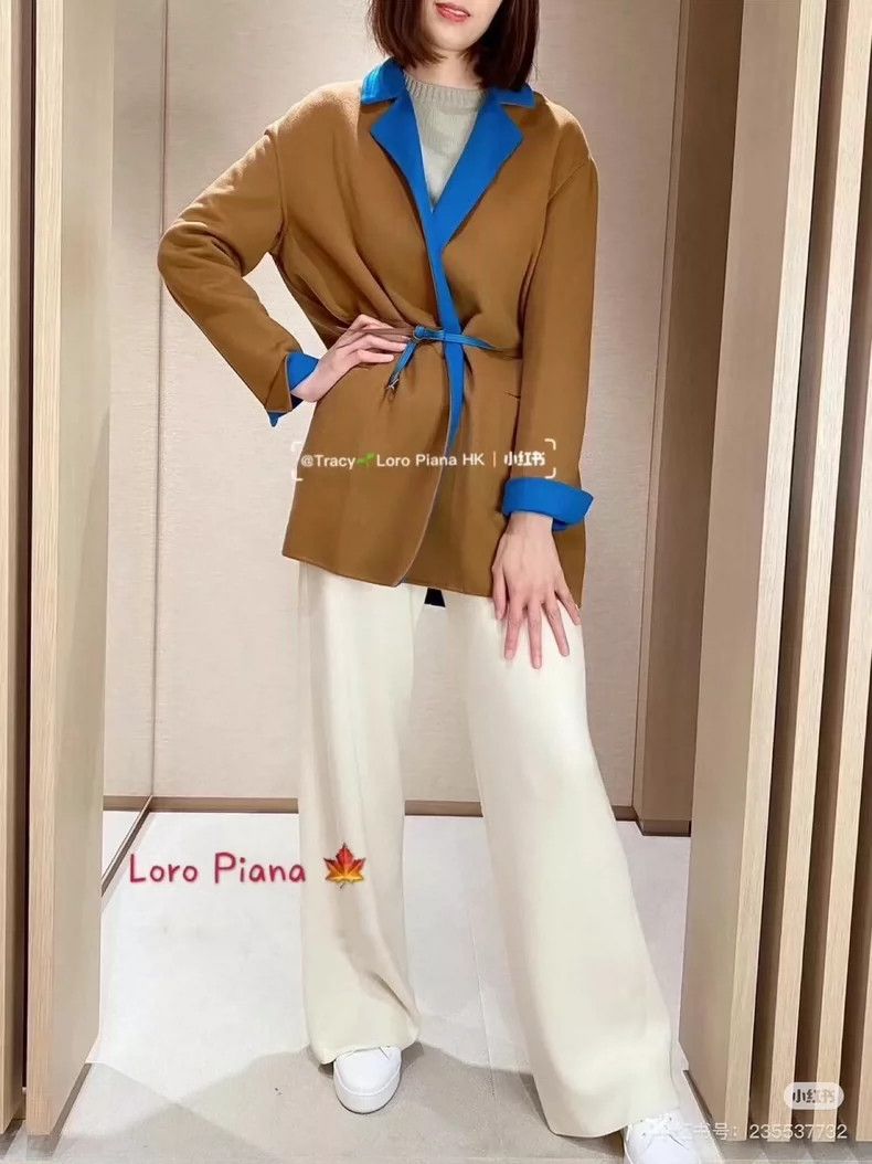 Loro Piana LORO PIANA Lama wool Vicuna and cashmere double-sided Jimm Size L / US 10 / IT 46 - 2 Thumbnail