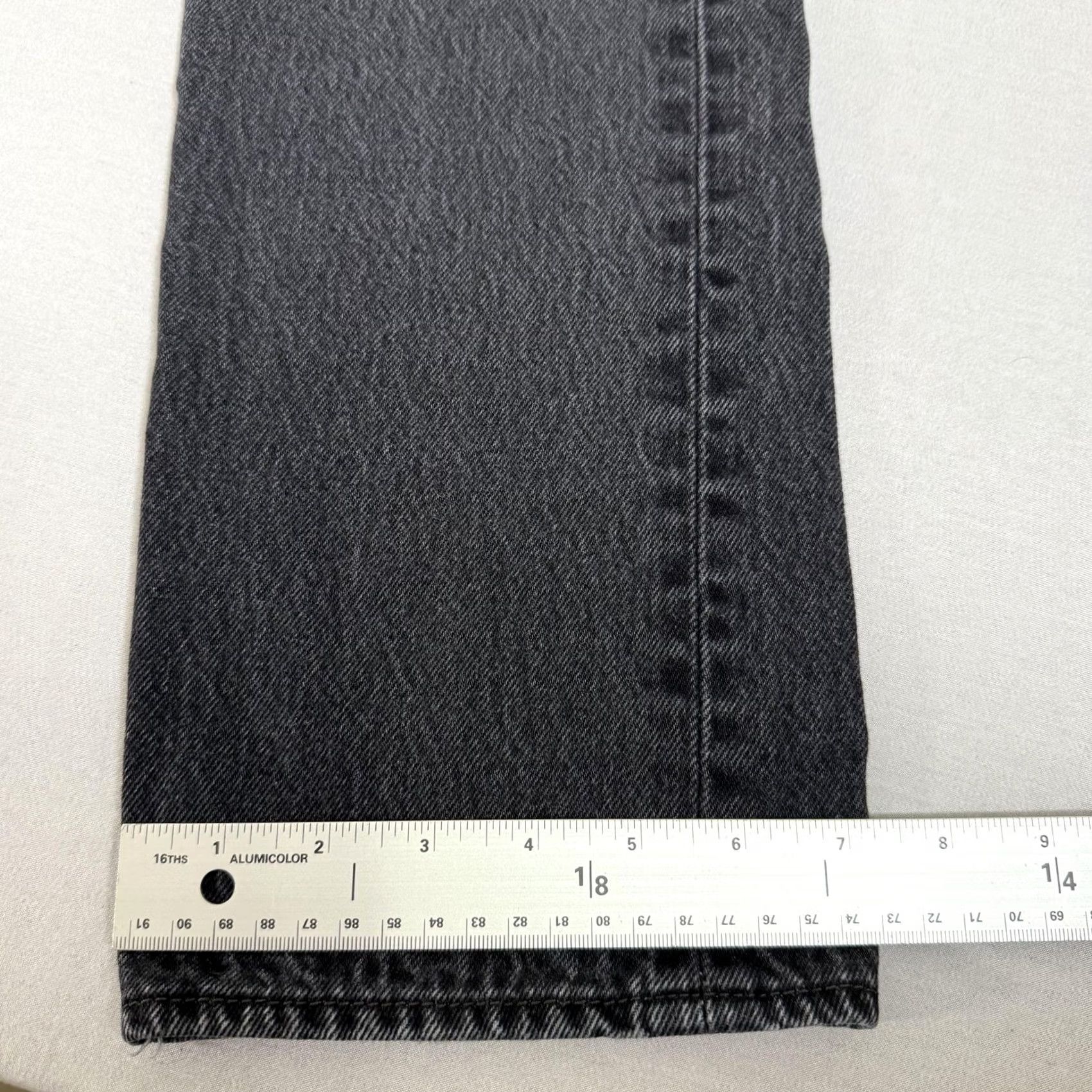 Levi's Levi's Jeans Mens 30x32 Black 501 Straight Fit Denim Pants Cowboy Work Size US 30 / EU 46 - 6 Thumbnail