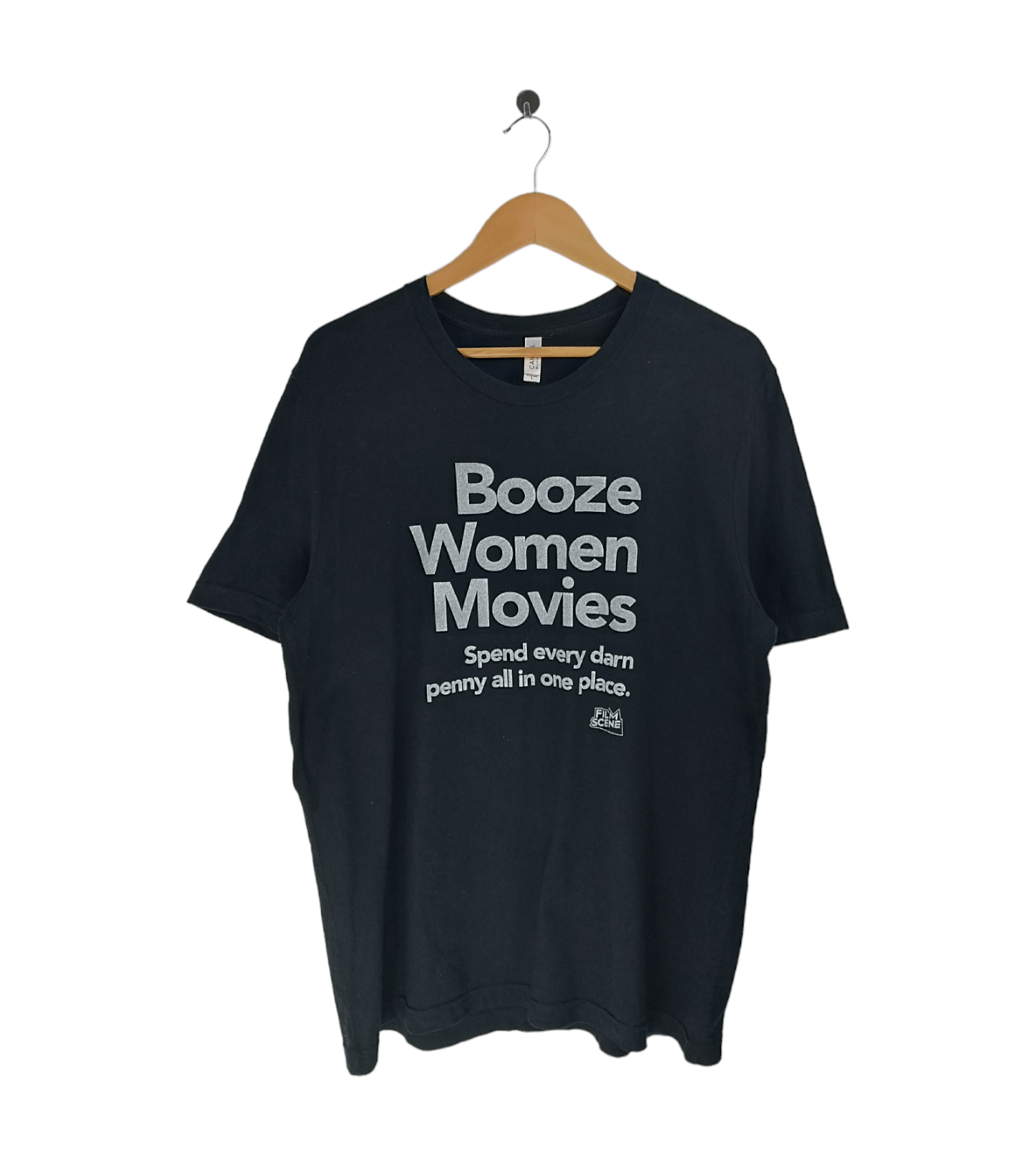 Other VINTAGE BOOZE WOMEN MOVIES FILM SCENE PROMO HUMOR ADULT TEE Size US L / EU 52-54 / 3 - 1 Thumbnail