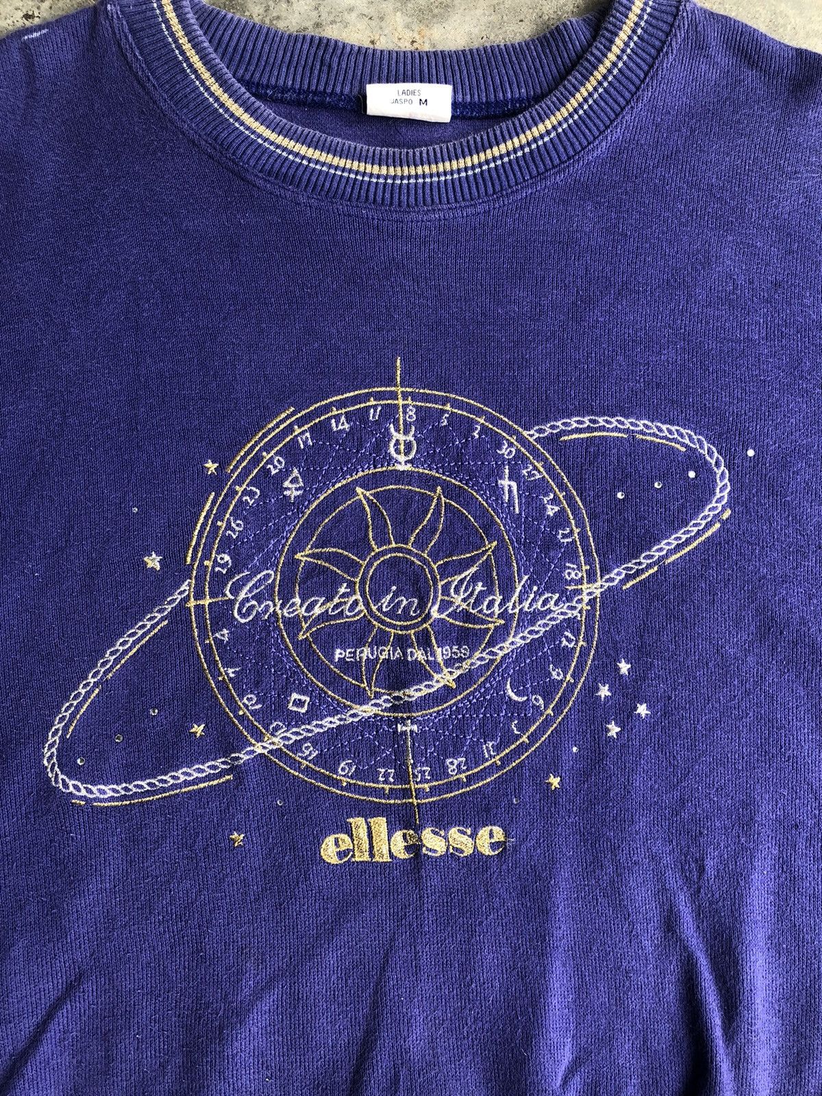 Ellesse × Vintage Vintage 80s Ellesse Perugia Dal 1959 Big Logo Sweatshirt Size US M / EU 48-50 / 2 - 5 Thumbnail