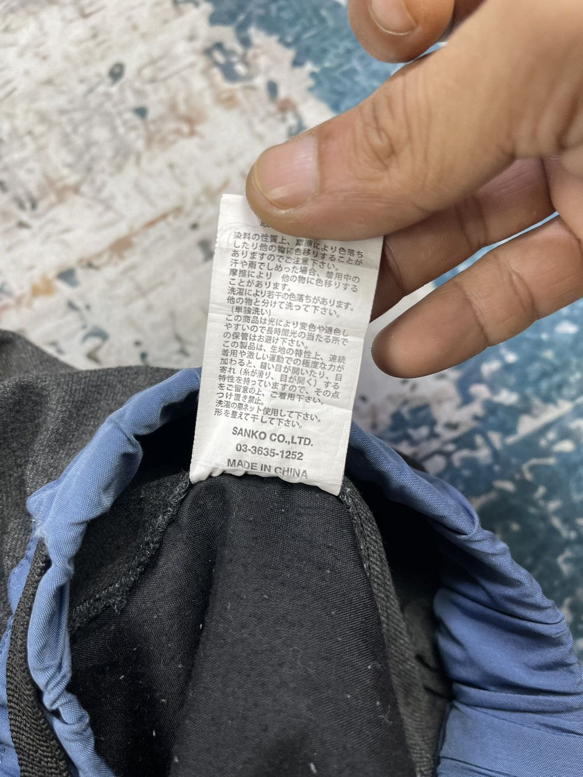 go slow caravan GO SLOW CARAVAN DEEP GREY JOGGER PANTS Size US 32 / EU 48 - 10 Thumbnail