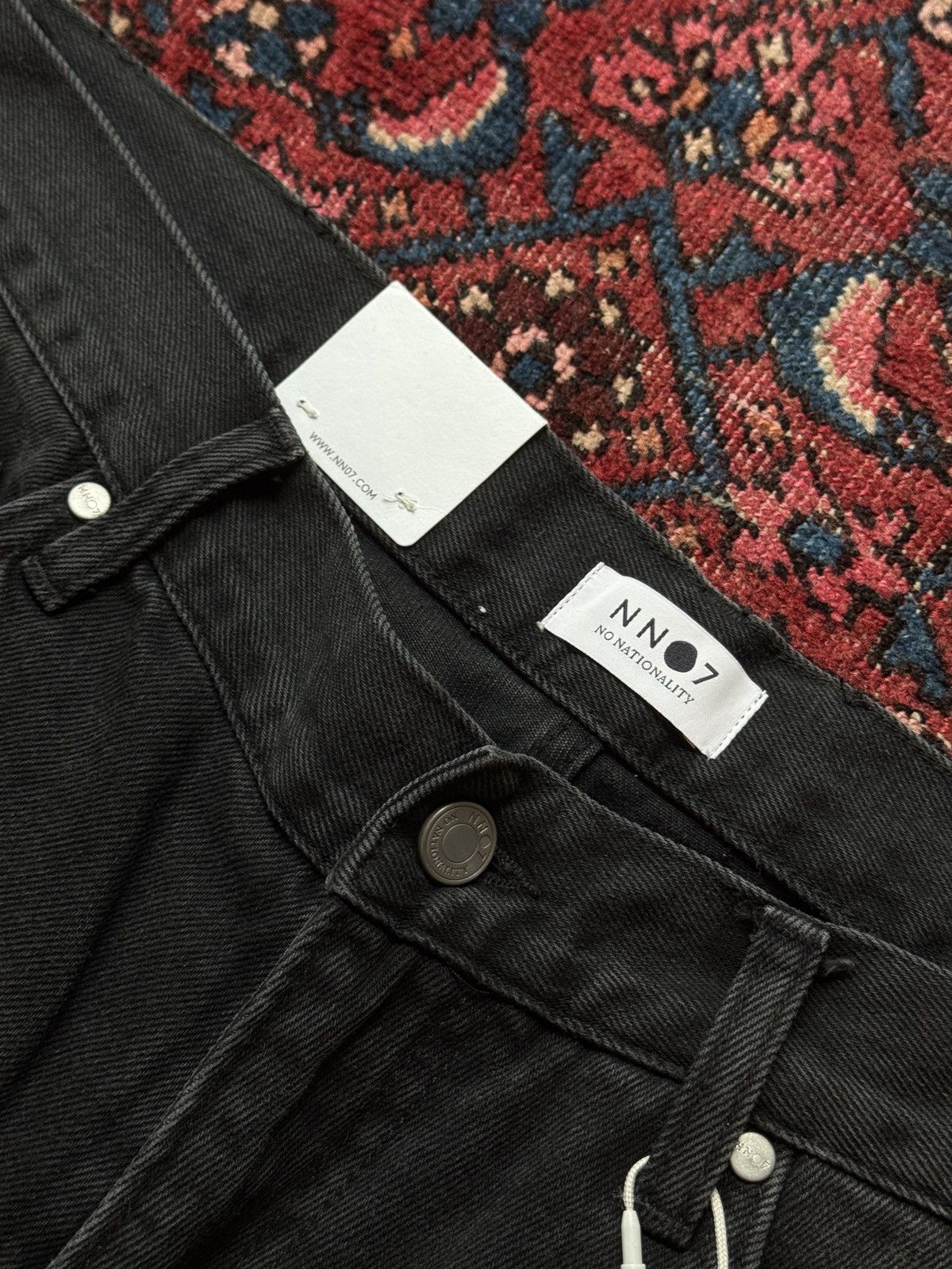 NN07 NN07 Johnny Jeans - Black Washed *NEW* Size US 36 / EU 52 - 4 Thumbnail