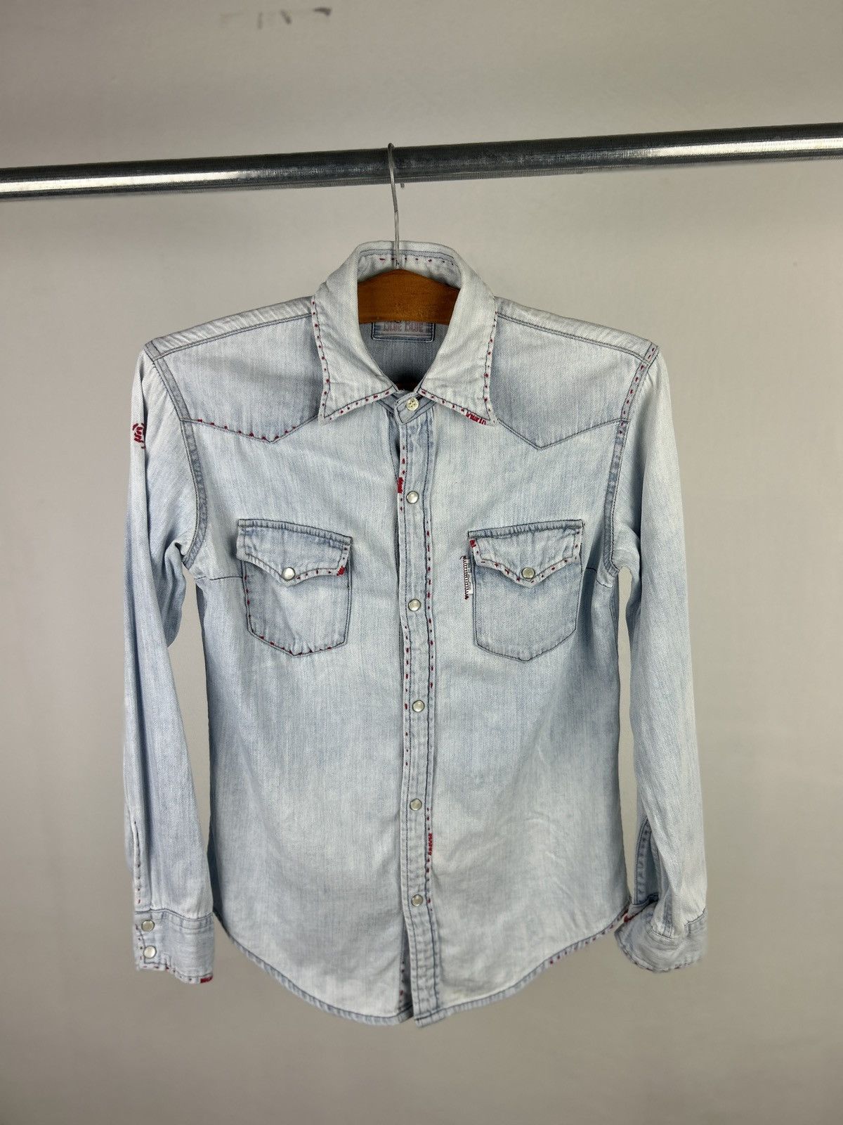 Blue Blue Japan Blue Blue Western Shirt Customised Size US XS / EU 42 / 0 - 2 Thumbnail
