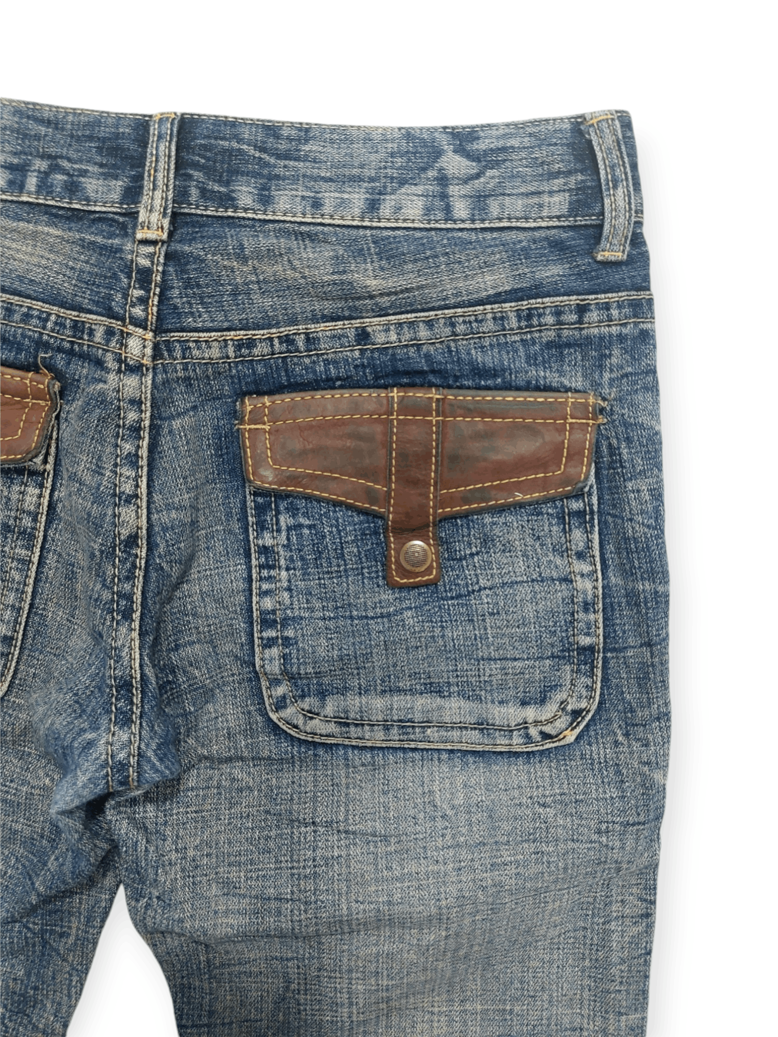 Japanese Brand Beast Leather Strip Multipocket Short Pant Size US 30 / EU 46 - 16 Thumbnail
