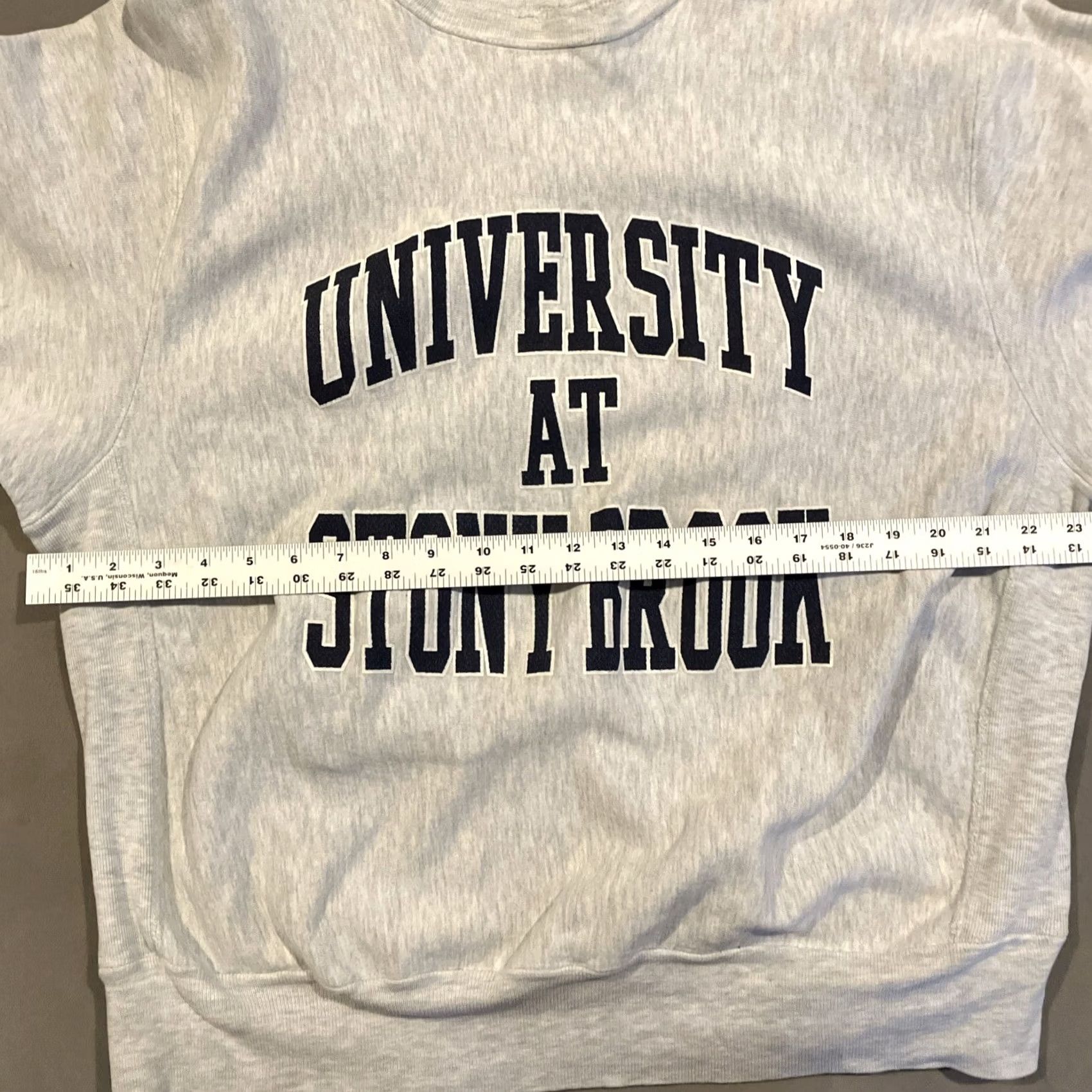 Vintage VINTAGE MV Stony Brook University Reverse Weave Sweatshirt XL Gray Mens Pullover University Reversible Size US XL / EU 56 / 4 - 5 Thumbnail