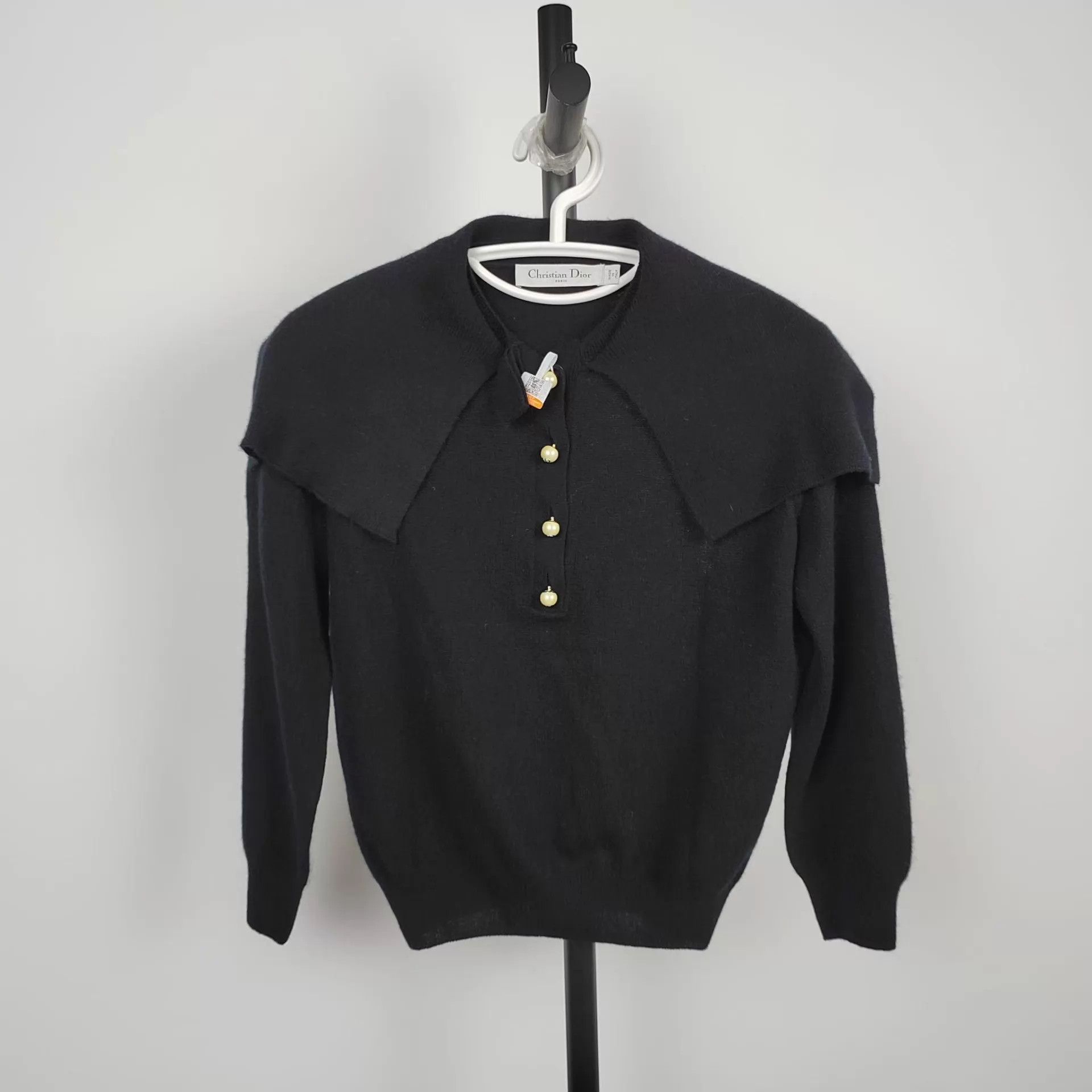 Dior Dior Knit Long-Sleeve Sweater Size 38 Size S / US 4 / IT 40 - 1 Thumbnail