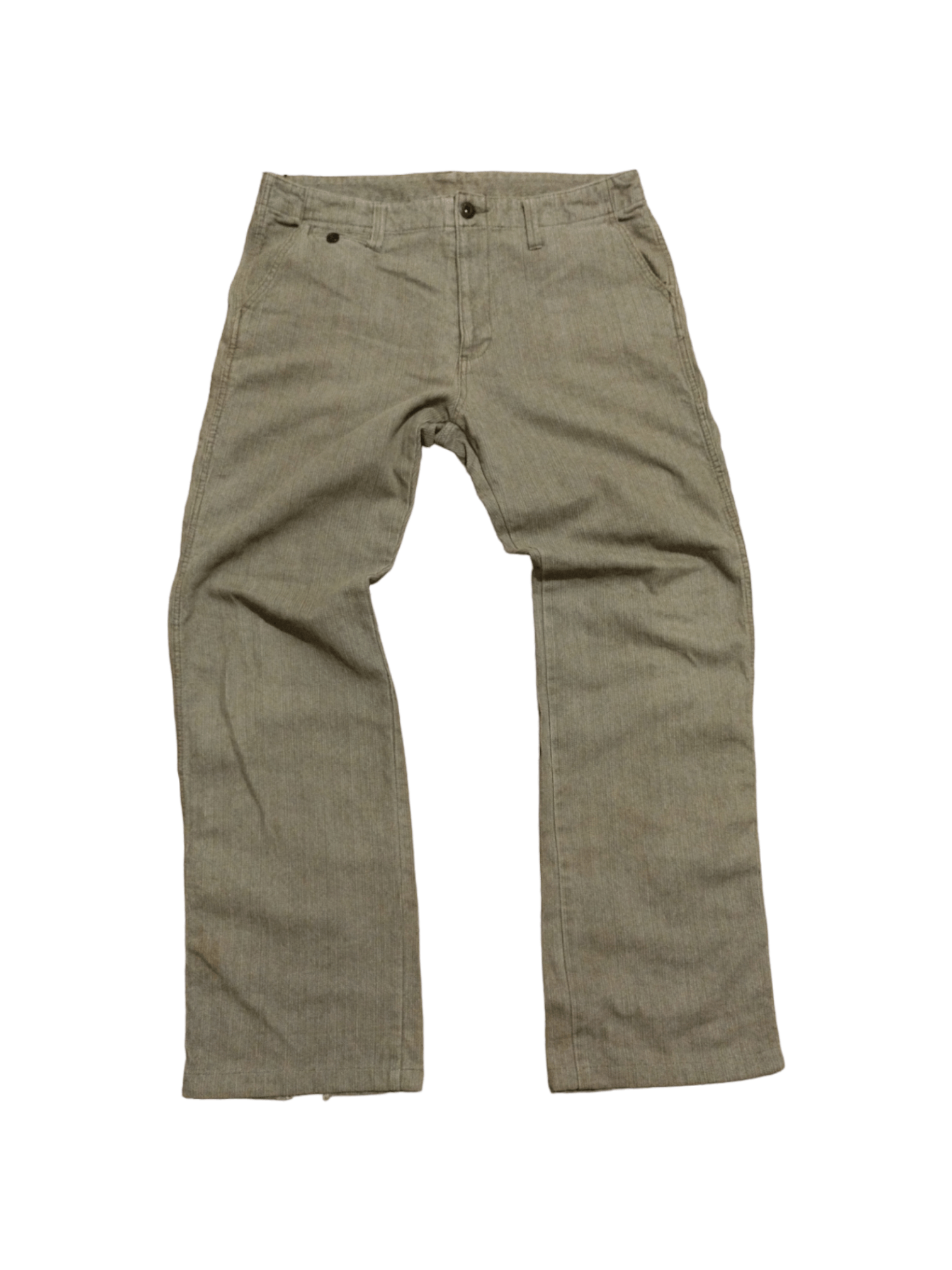 Japanese Brand Japanese Brand Globalwork Corduroy Buckleback Pants Size US 36 / EU 52 - 2 Thumbnail
