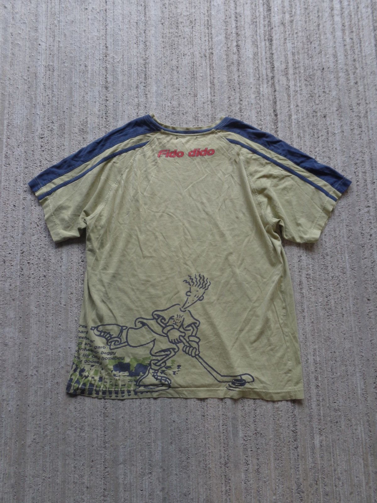 Japanese Brand × Vintage Y2K cyber 2000s vintage Fido Dido t-shirt Size US L / EU 52-54 / 3 - 2 Thumbnail