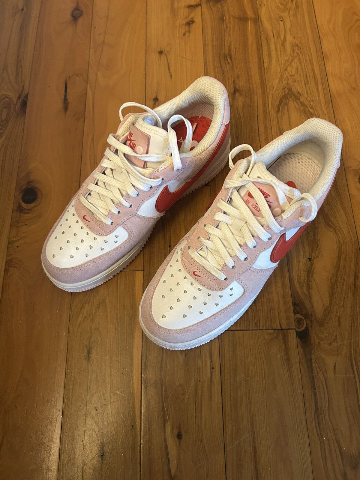 Nike Air Force one 07 QS Valentines Day love letter Size US 7 / EU 40 - 7 Thumbnail