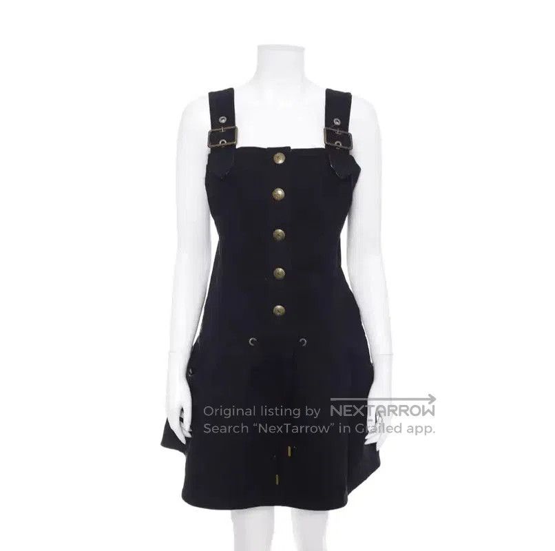 Burberry Burberry Black Cotton Off-Shoulder Dress. Size M / US 6-8 / IT 42-44 - 1 Thumbnail