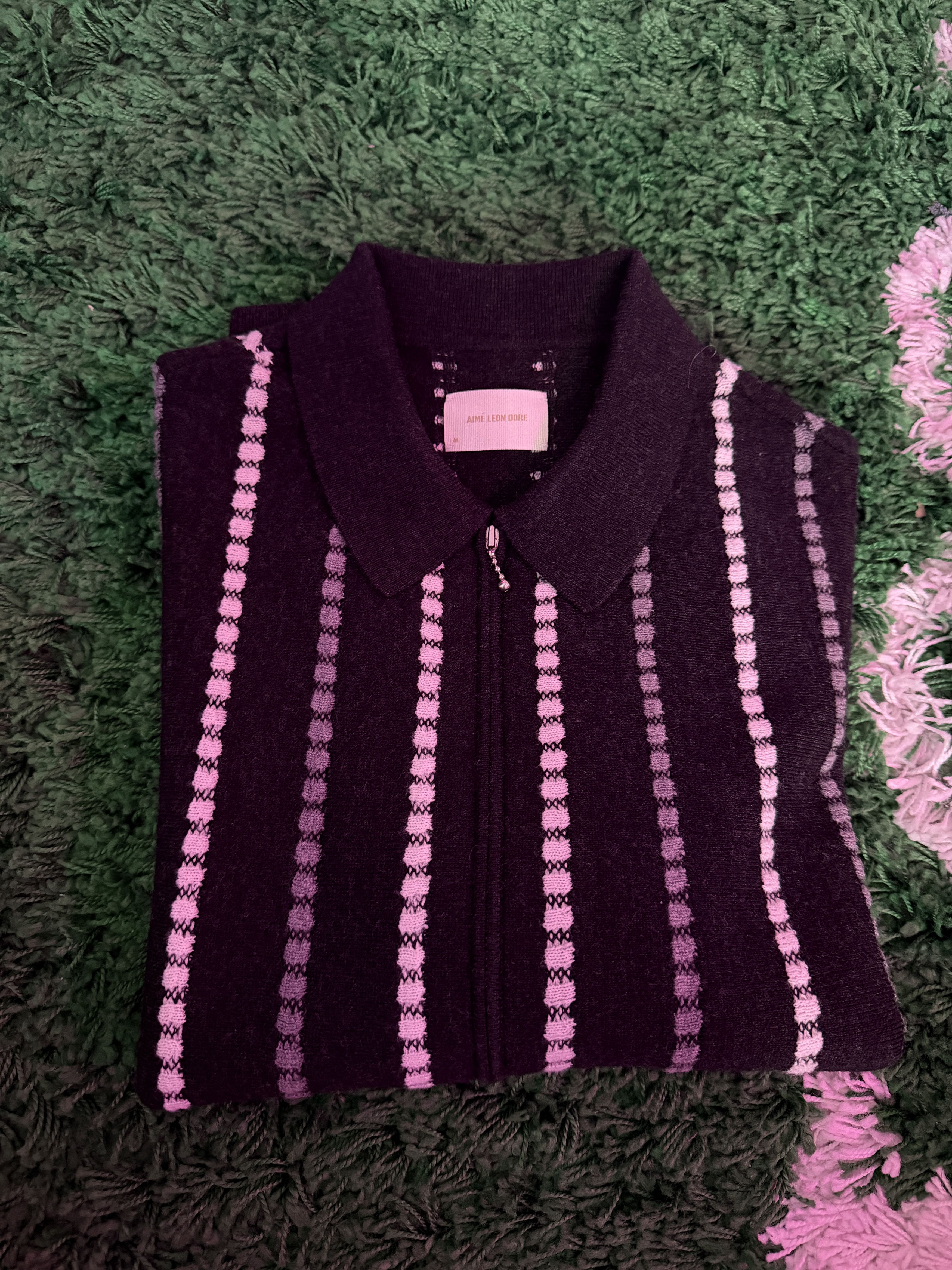 Aime Leon Dore aime leon dore long sleeve Cotton zip cardigan Size US M / EU 48-50 / 2 - 3 Thumbnail