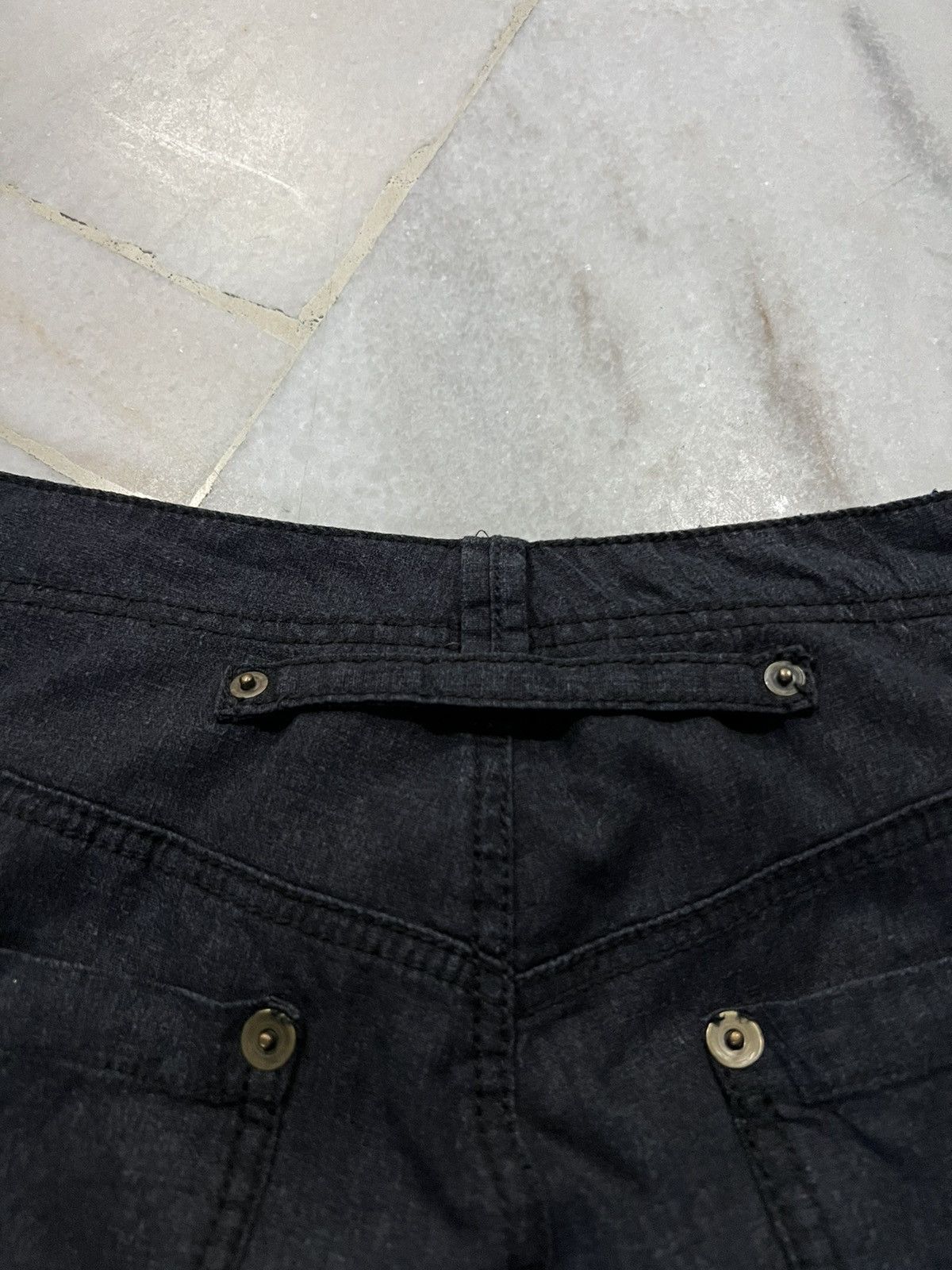If Six Was Nine × Tornado Mart TORNADO MART CARGO BONDAGE PUNK SHORT PANTS RARE DESIGN Size US 32 / EU 48 - 13 Thumbnail