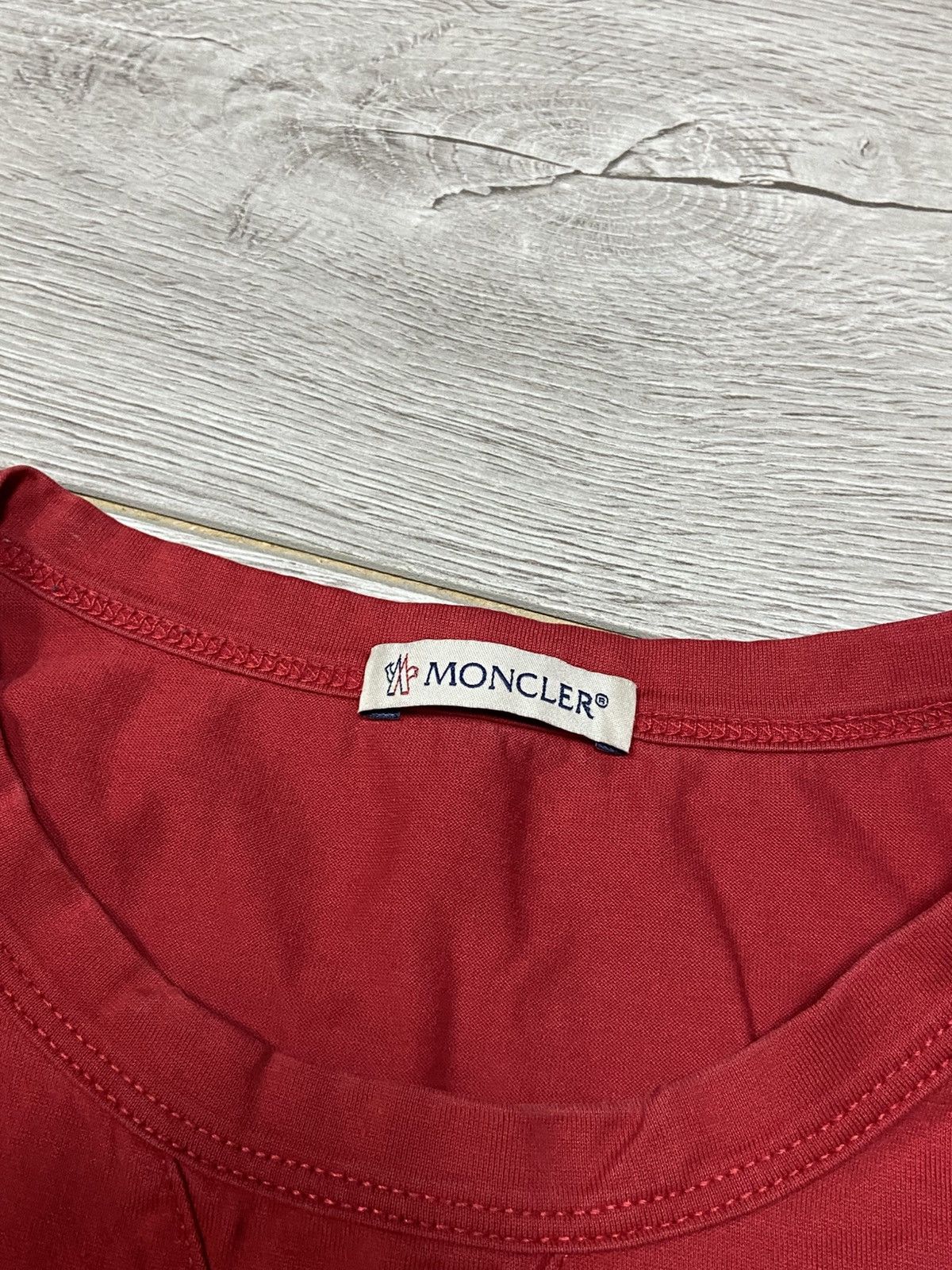 Moncler Moncler Double Logo T-shirt Size US M / EU 48-50 / 2 - 3 Thumbnail