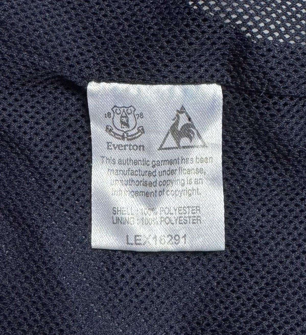 Le Coq Sportif Everton 2009/10 Football Soccer Track Jacket Le Coq Sportif Size US M / EU 48-50 / 2 - 13 Thumbnail