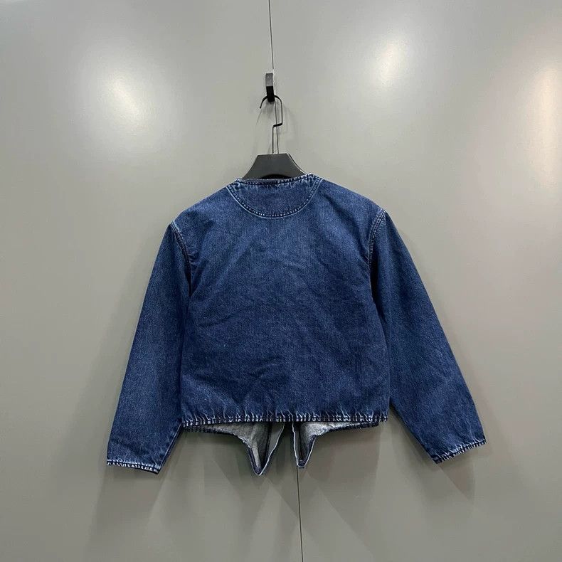 Louis Vuitton Louis Vuitton Blue cropped denim jacket Size XS / US 0-2 / IT 36-38 - 2 Thumbnail