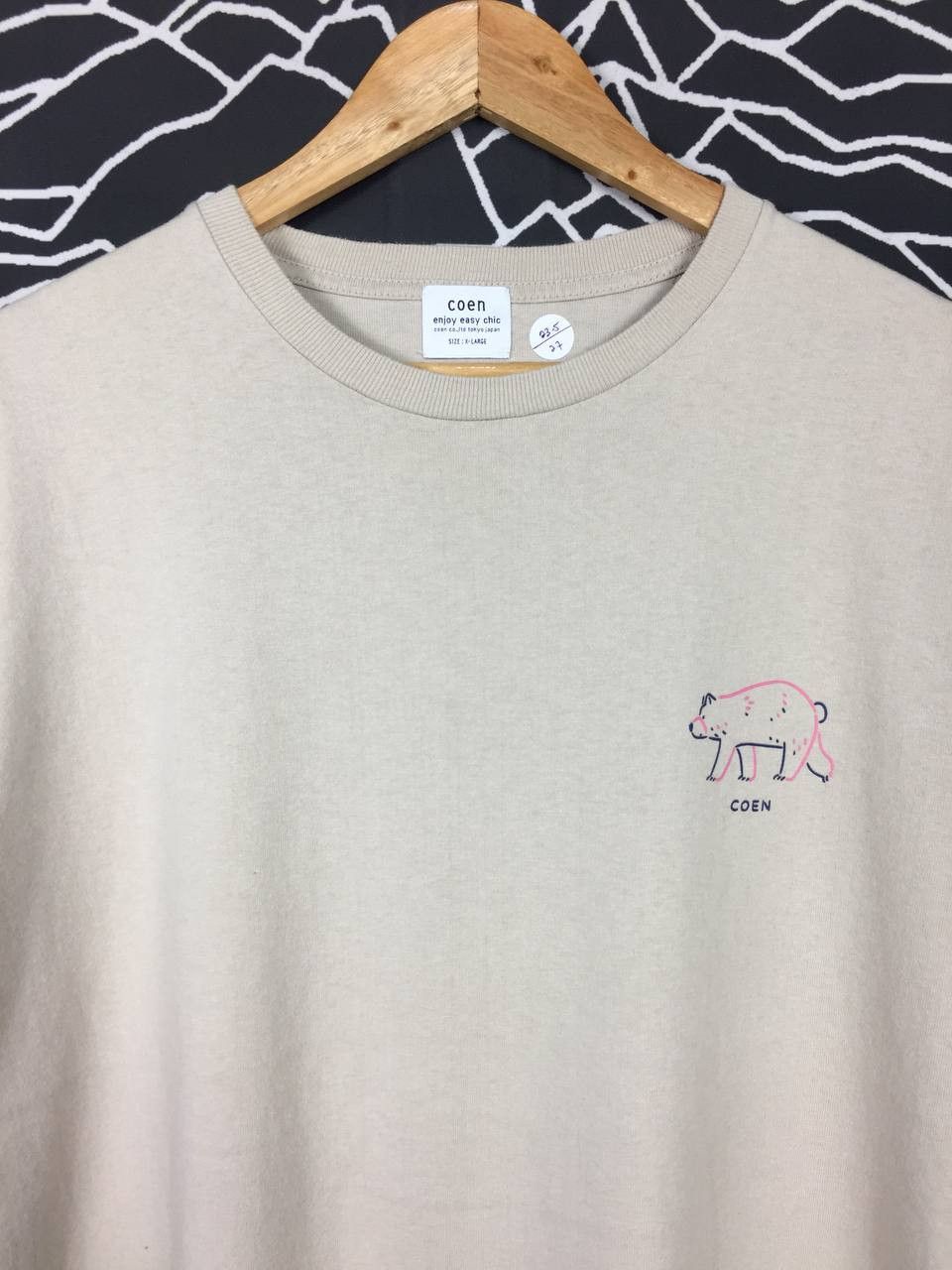 Japanese Brand × Vintage COEN Japanese Brand Enjoy Easy Chic USA Cotton Tee Size US XL / EU 56 / 4 - 3 Thumbnail