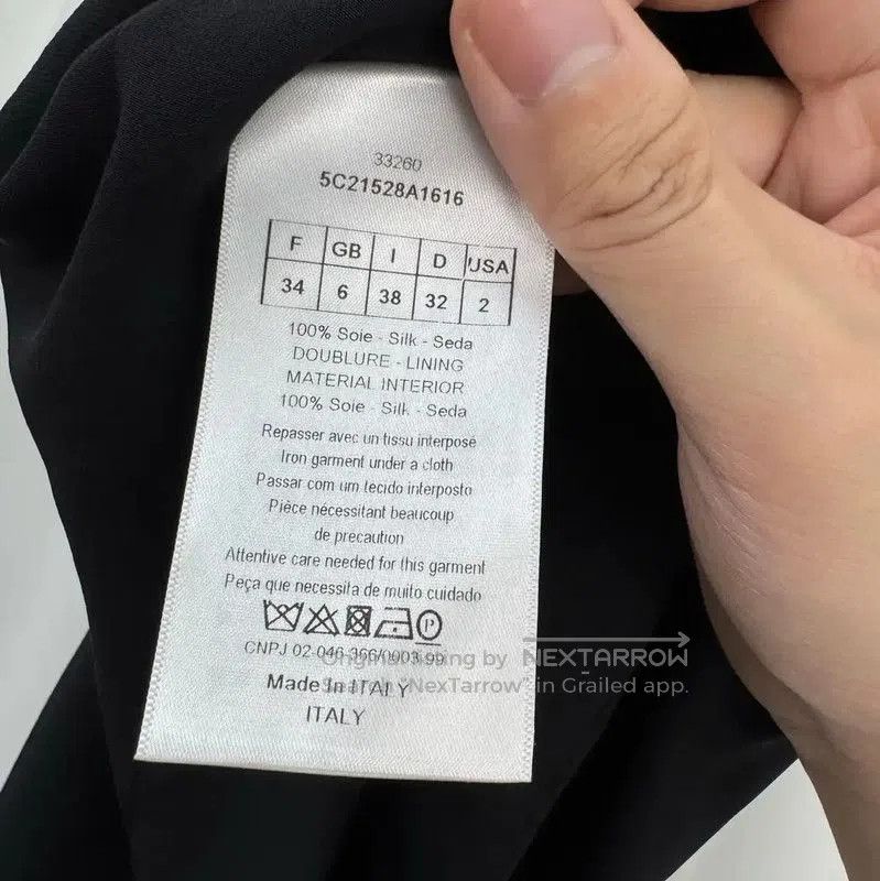 Dior Dior Black Silk Sleeveless Summer Top . Size XS / US 0-2 / IT 36-38 - 6 Thumbnail