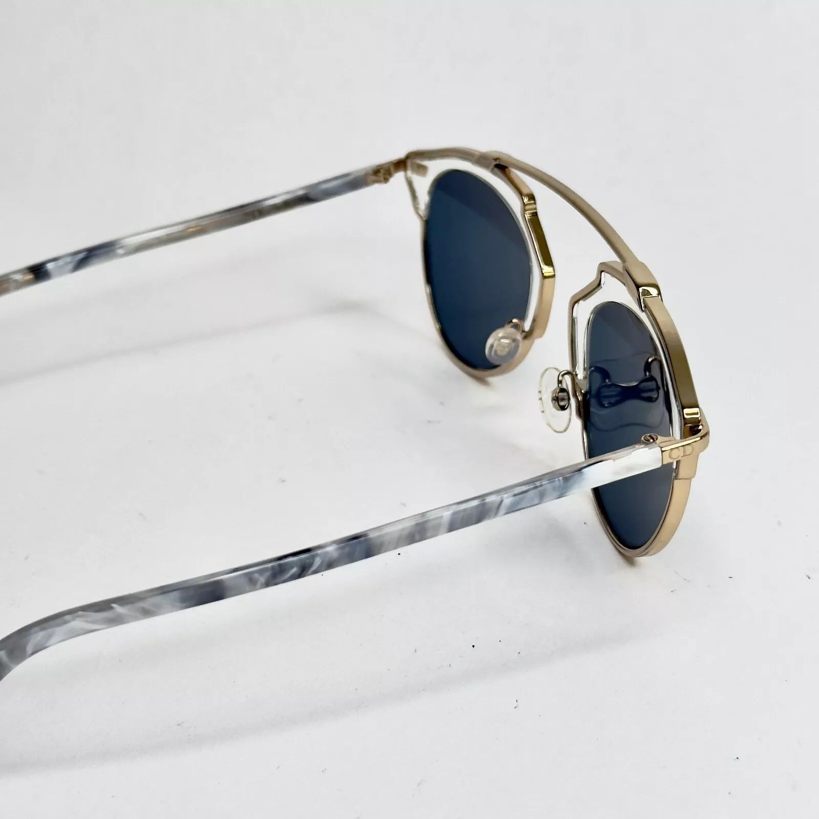 Christian Dior Monsieur CHRISTIAN DIOR SOREAL Gold Marble Blue DIORSOREAL So Real Size ONE SIZE - 8 Thumbnail