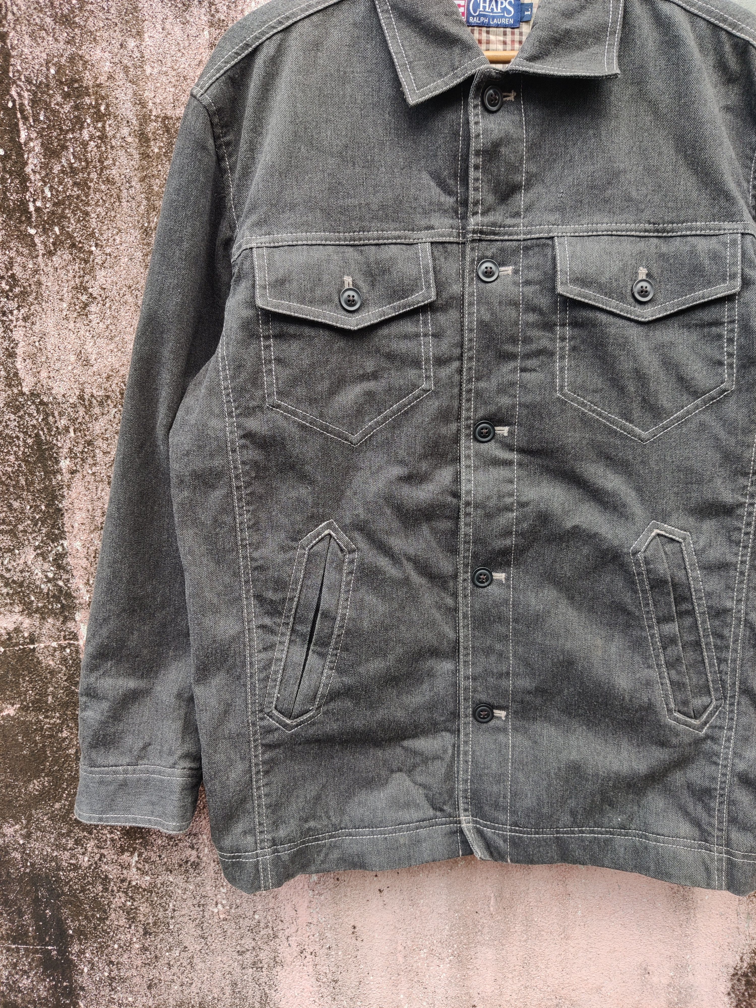 Chaps Ralph Lauren Vintage Chaps Ralph Lauren Chore Denim Jacket Size US L / EU 52-54 / 3 - 4 Thumbnail