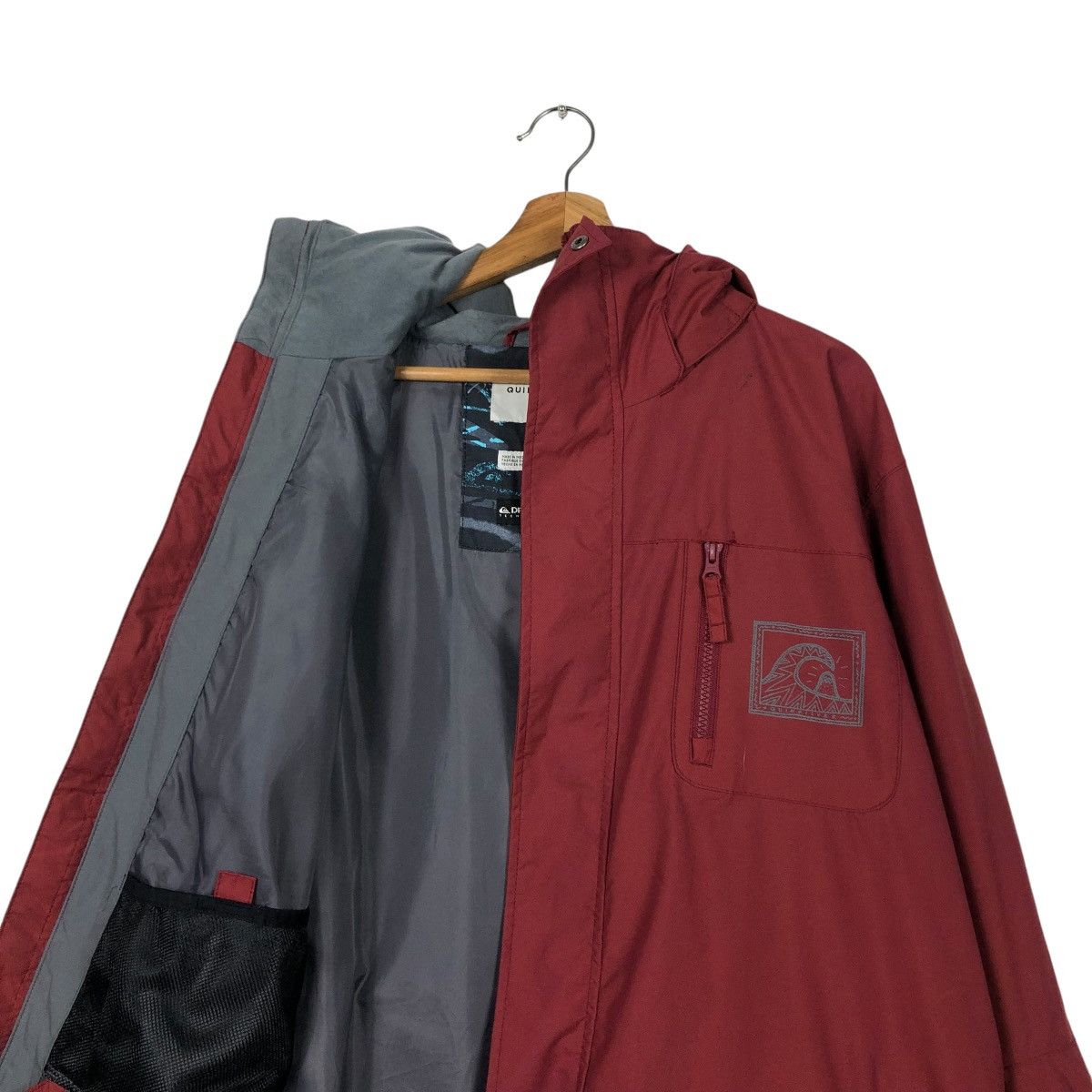 Quiksilver 🔥VINTAGE ZIPPER JACKET QUICKSILVER DRYFLIGHT TECHNOLOGY Size US L / EU 52-54 / 3 - 15 Thumbnail